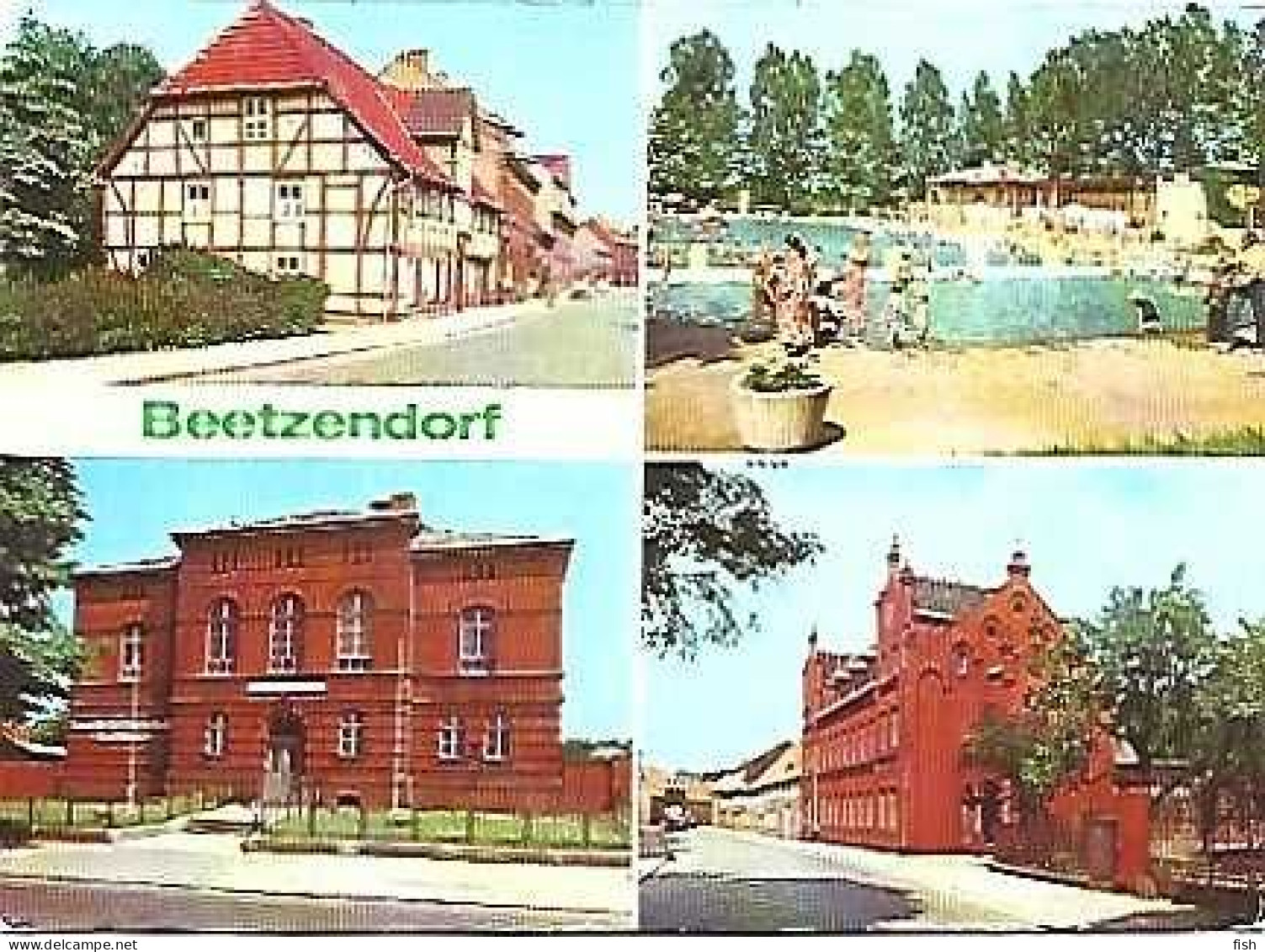 Germany & Marcofilia, Beetzendorf, Kr. Klotze, Multi, DDR Geraberg 1985 (768688) - Beetzendorf