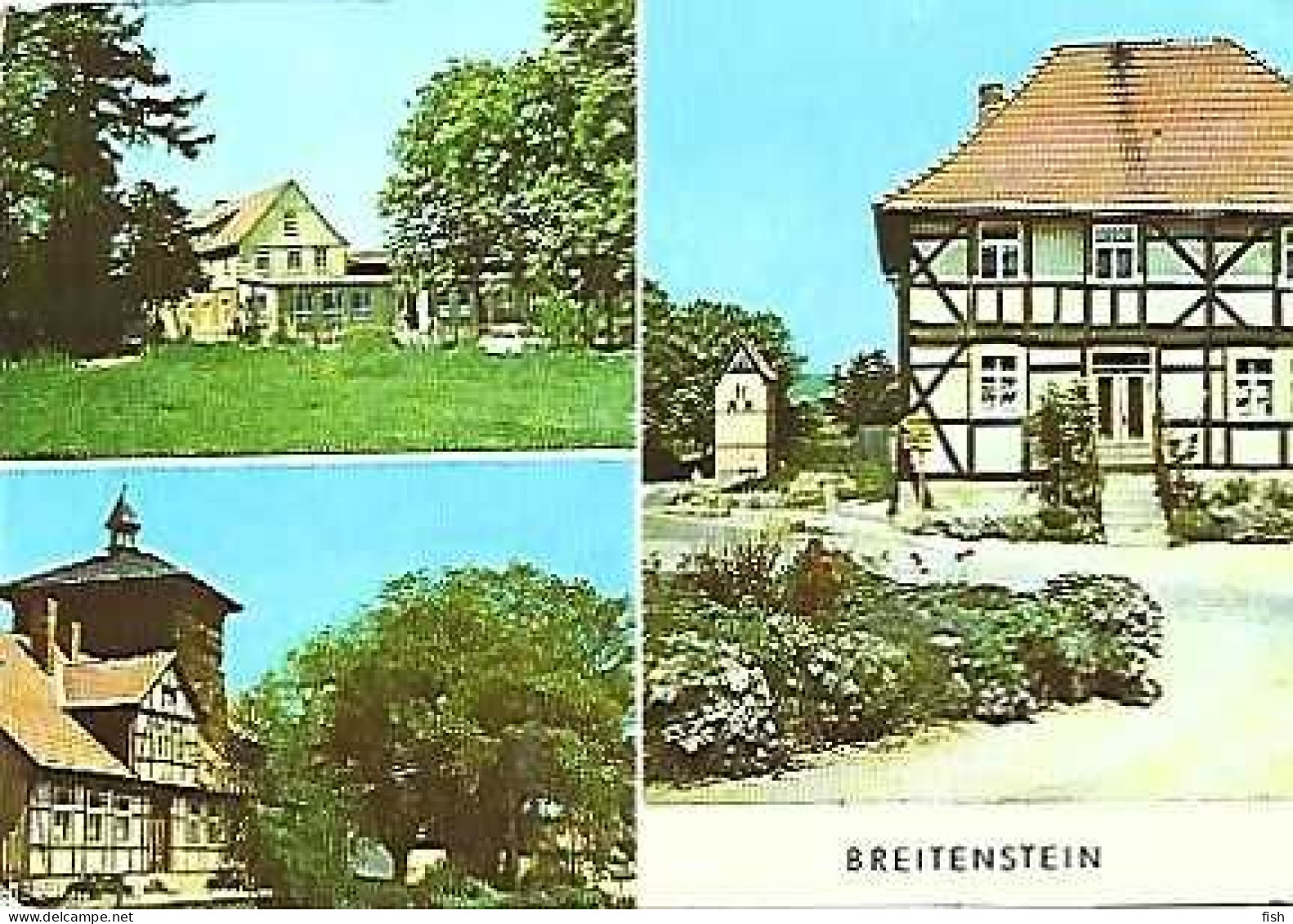 Germany & Marcofilia, Breitenstein, Kr. Sangerhausen, Multi, Falkensee DDR 1982 (5435) - Aalen