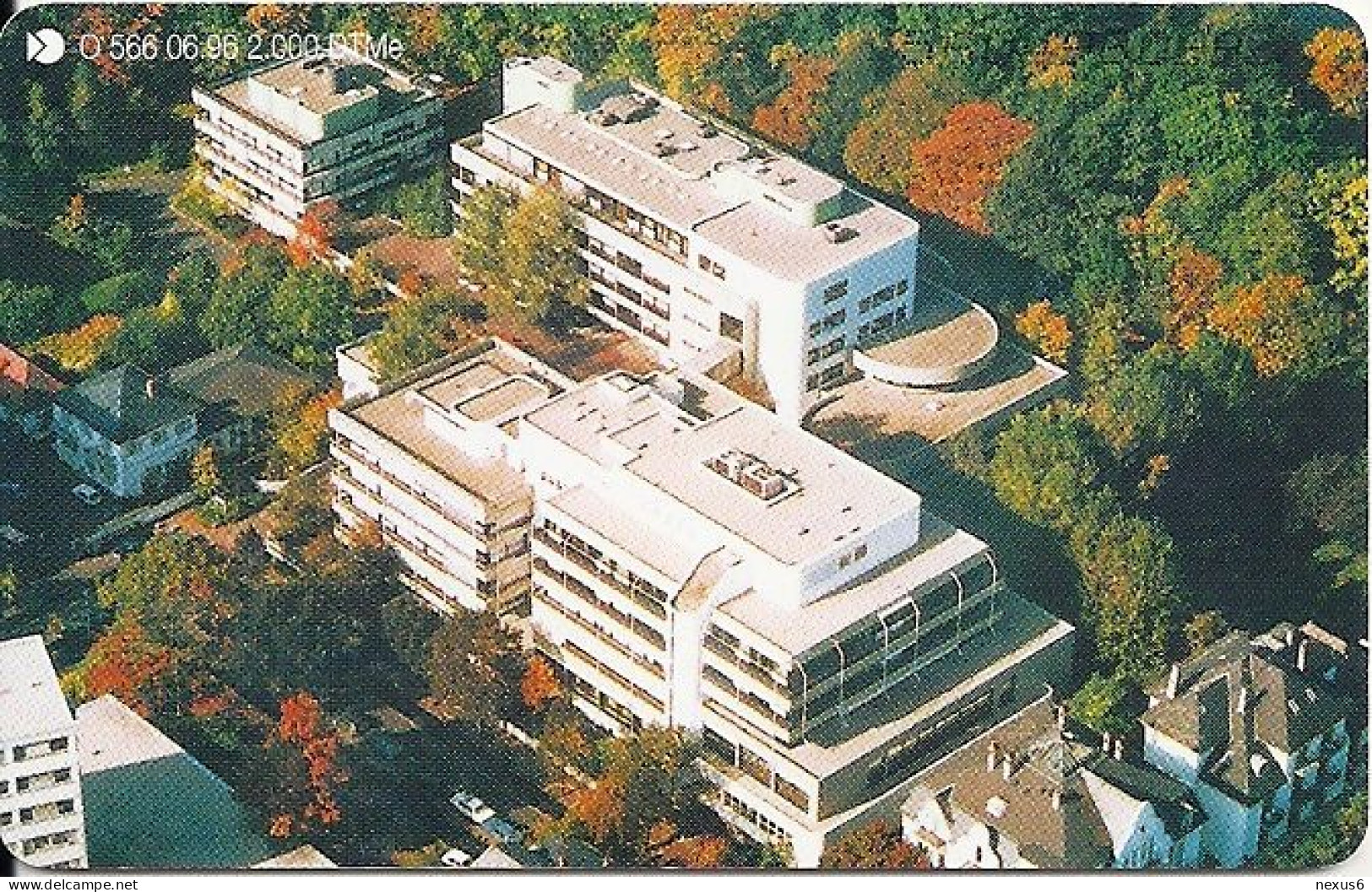 Germany - Kerckhoff-Klinik, Bad Nauheim - O 0566 - 06.1996, 6DM, 2.000ex, Used - O-Series : Séries Client