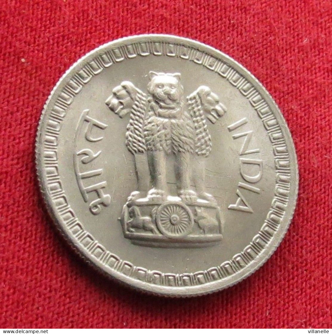 India 50 Paise 1967 B KM# 58.1 *V1T Mumbai Mint Inde Indien Indies Indie Paisa - Inde