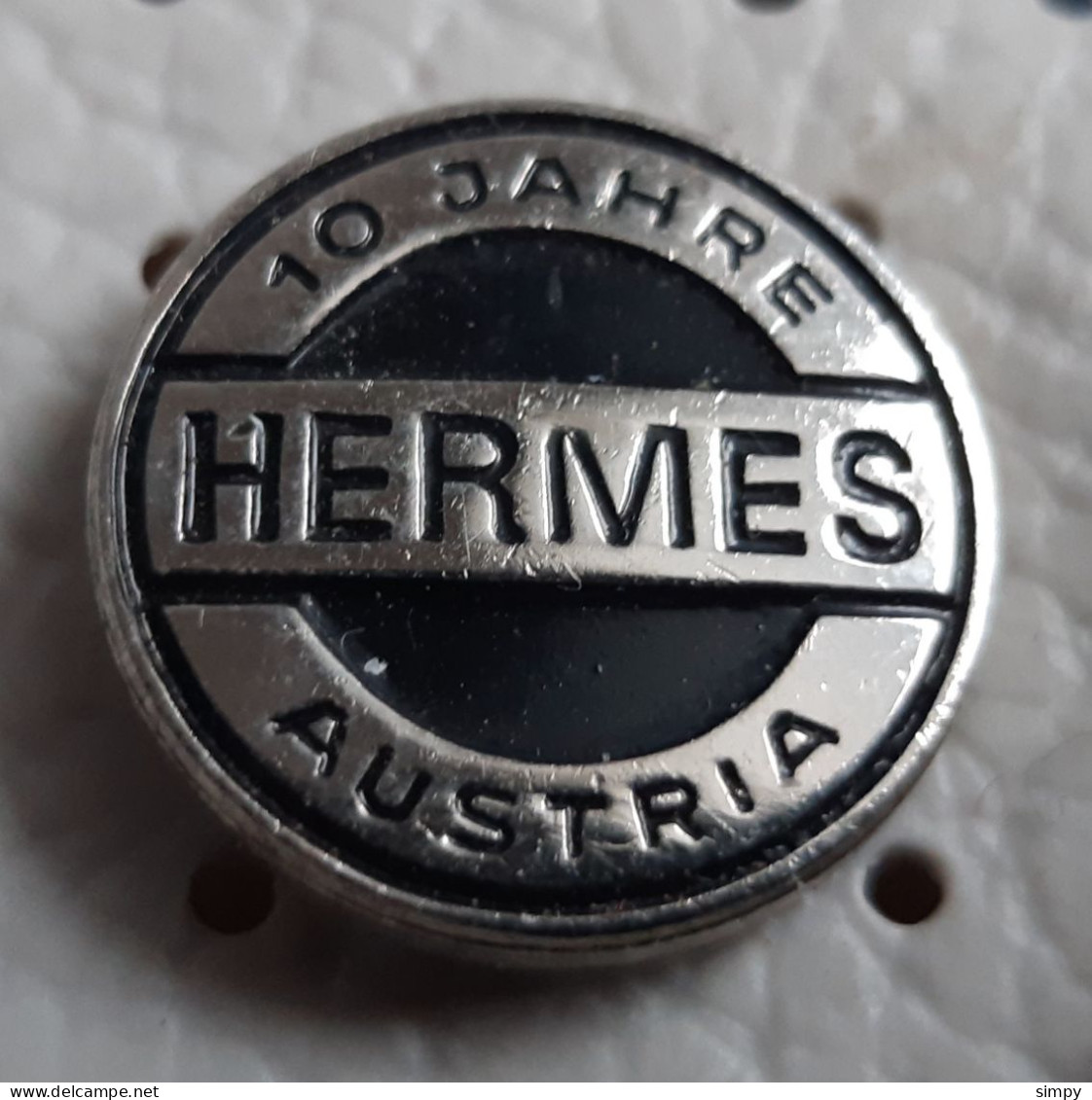 HERMES 10 Years Computers Programming Austria Pin - Informatique