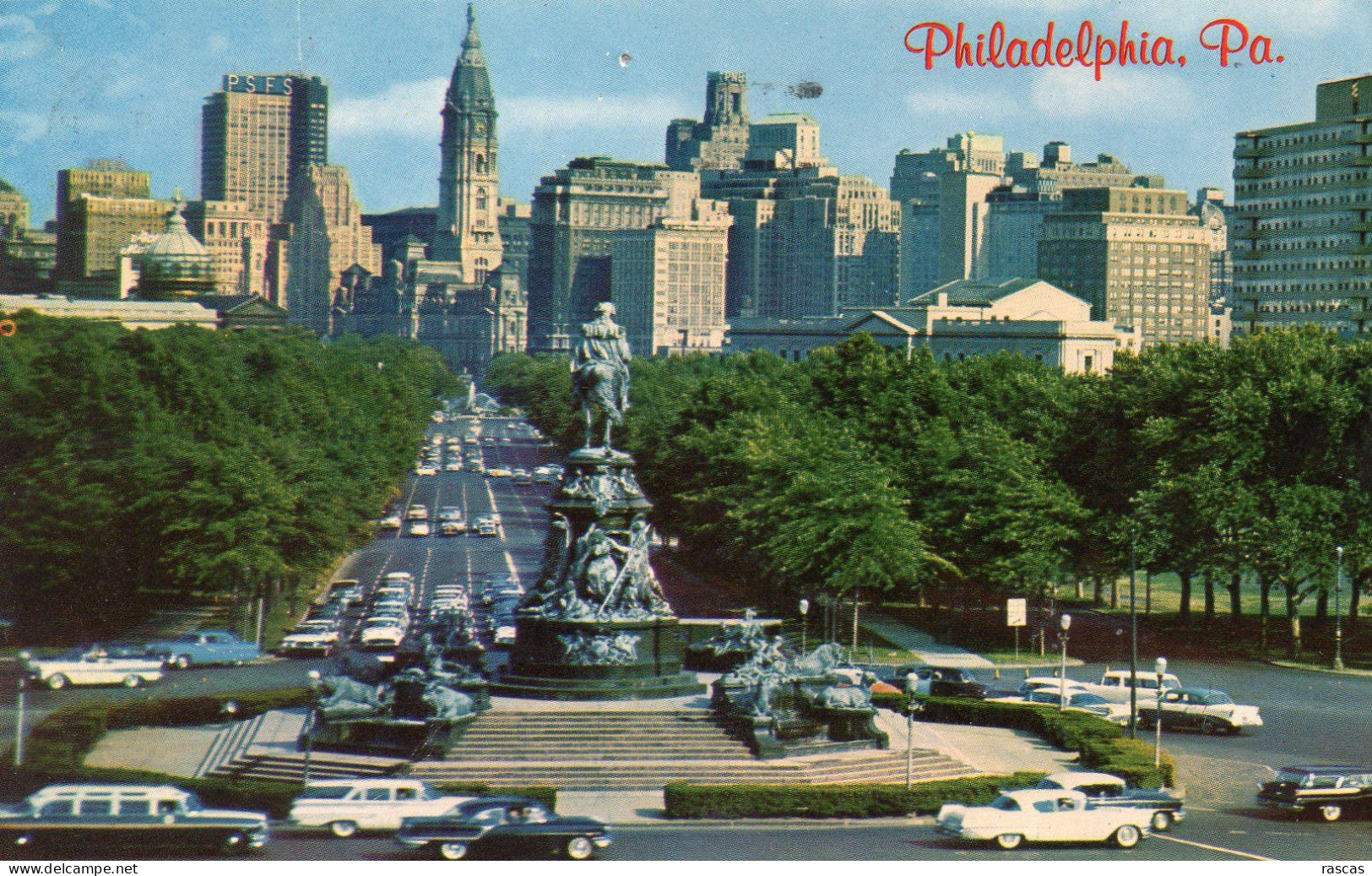 CPSM - ETATS UNIS - PENNSYLVANIA - PHILADELPHIA - PHILADELPHIE - BENJAMIN FRANKLIN PARKWAY - Philadelphia