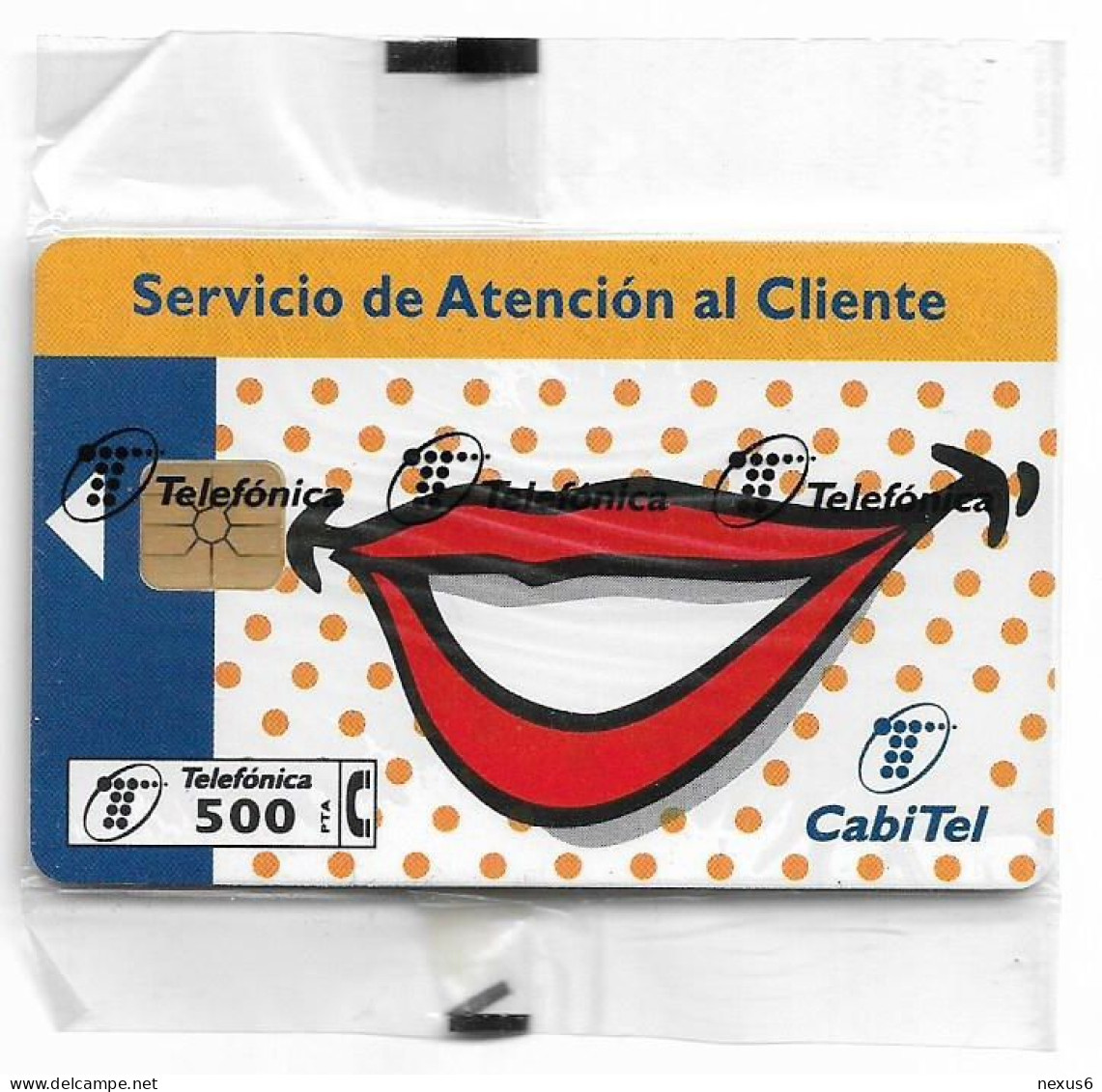 Spain - Telefónica - Servicio De Atencion Al Cliente - P-207 - 06.1996, 500PTA, 7.000ex, NSB - Emisiones Privadas