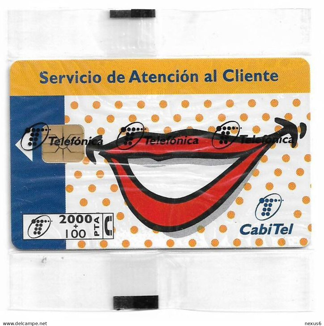 Spain - Telefónica - Servicio De Atencion Al Cliente - P-209 - 06.1996, 2.100PTA, 12.000ex, NSB - Private Issues