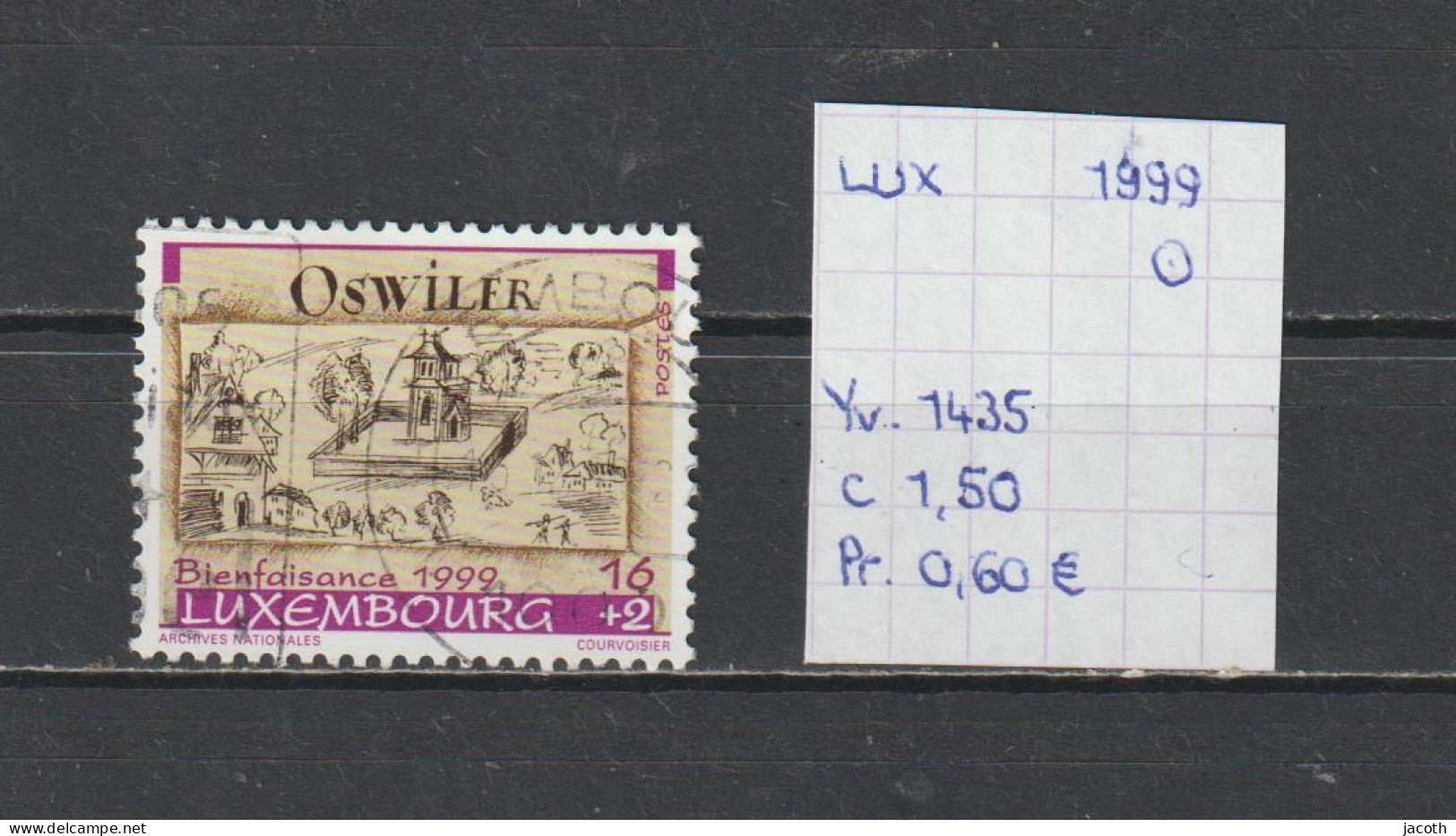 (TJ) Luxembourg 1999 - YT 1435 (gest./obl./used) - Gebruikt