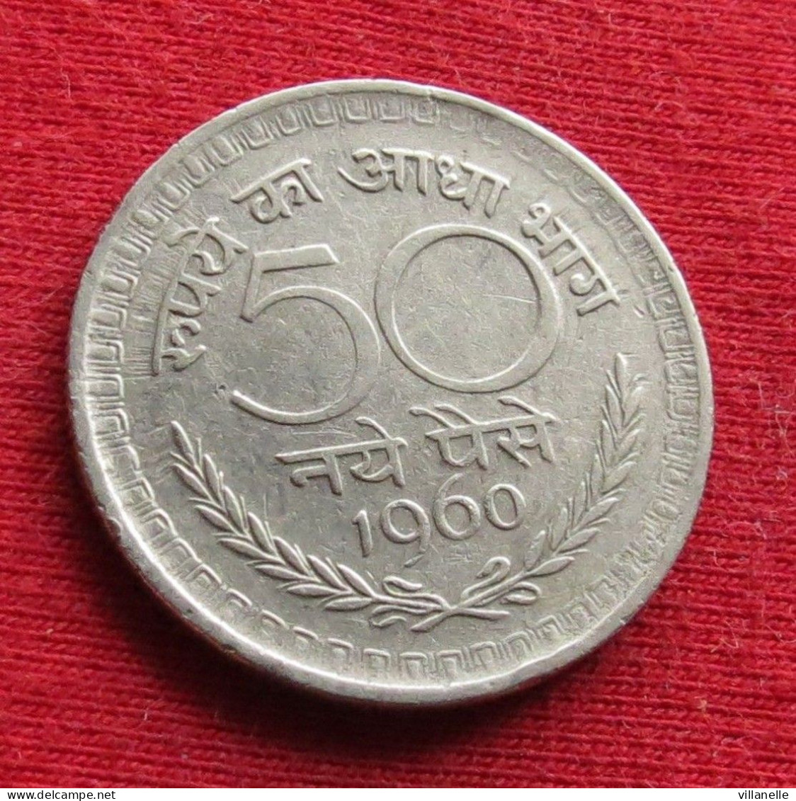 India 50 Paise 1960 C KM# 55 *V2T  Inde Indien Indies Indie Paisa - Inde
