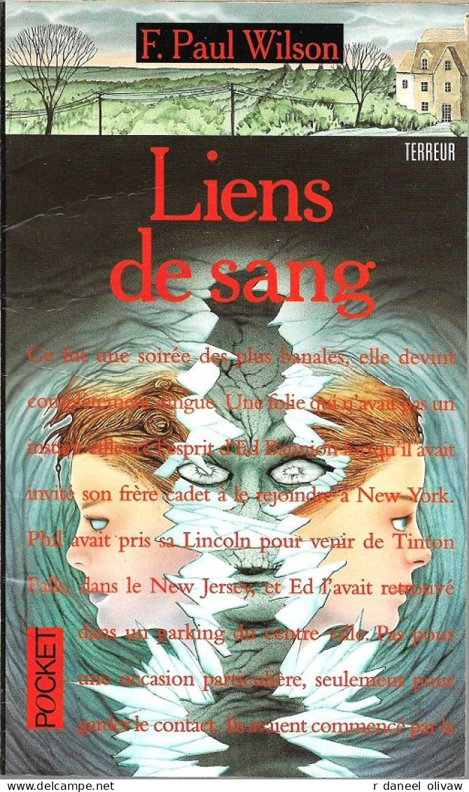 Lot 9 Livres Fantastique, Terreur, Policier (assez Bon état, Sauf Un) - Fantásticos