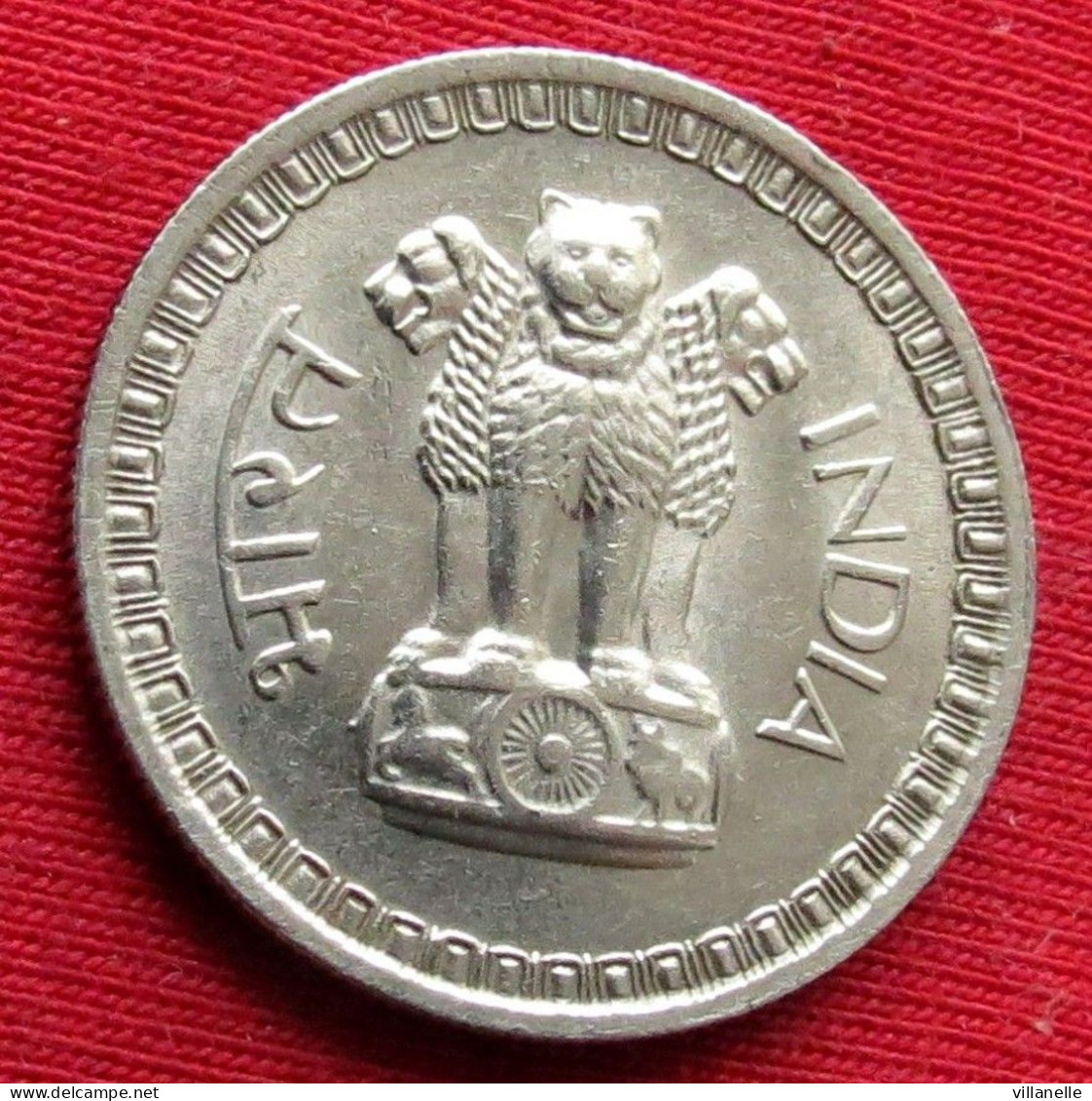 India 50 Paise 1963 B KM# 55 Lt 664 *V2T Inde Indien Indies Paisa - Inde