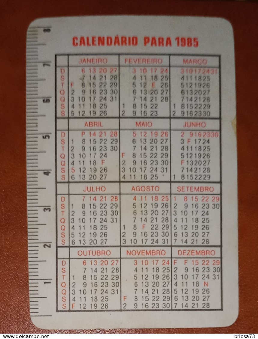 CALENDRIER DE POCHE.   Football -   Sporting Clube De Braga.   Portugal - Petit Format : 1981-90