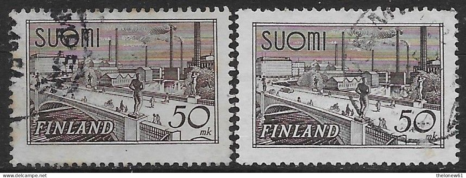 Finlandia Finland Suomi 1942 New Daily Stamps With "mk" 2val Mi N.259 US - Used Stamps