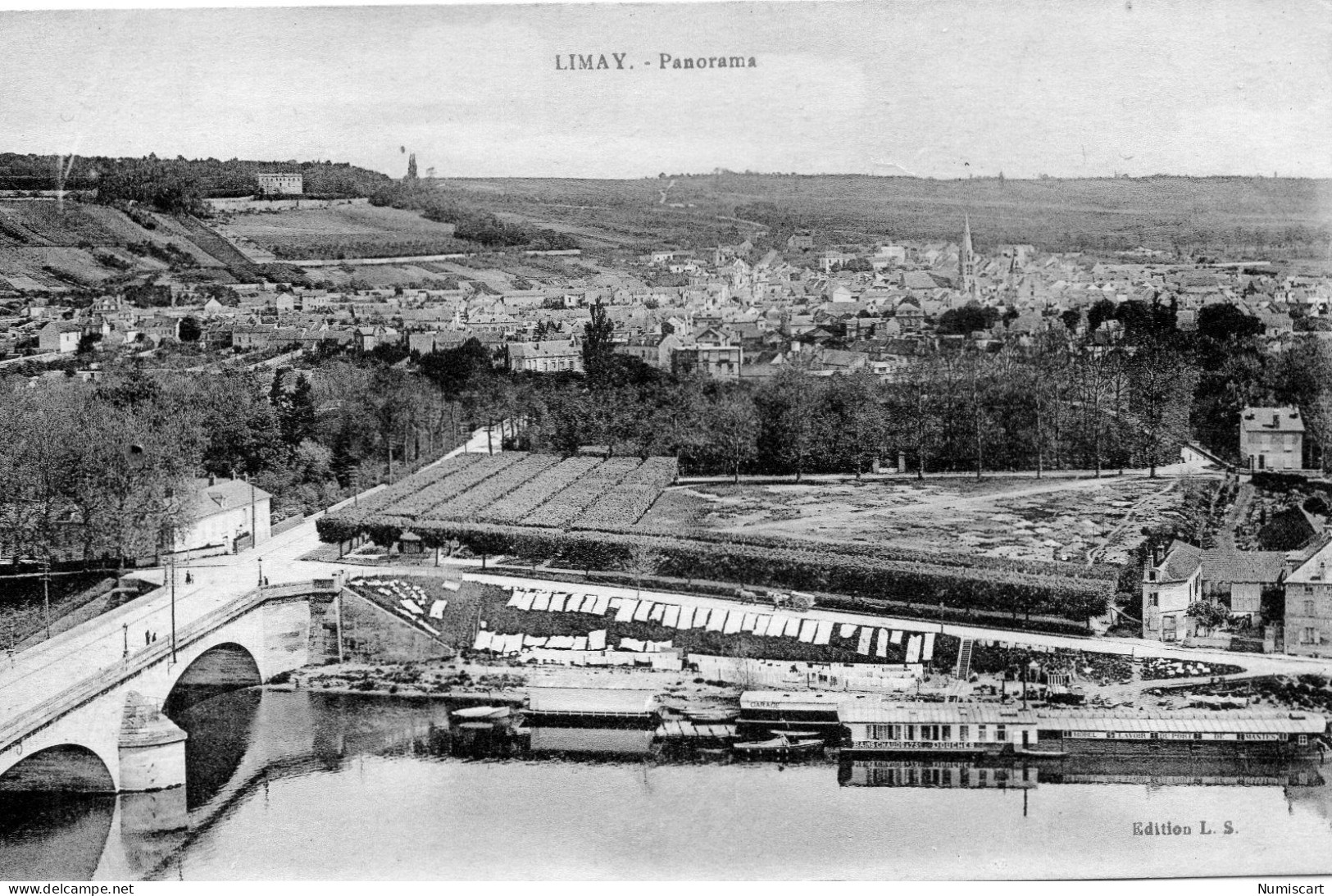 Limay Belle Vue De La Ville La Seine - Limay