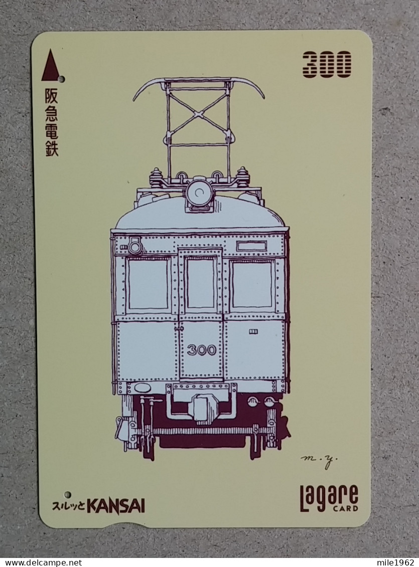 T-539- JAPAN, Japon, Nipon, Carte Prepayee, Prepaid Card, RAILWAY, TRAIN, CHEMIN DE FER - Eisenbahnen