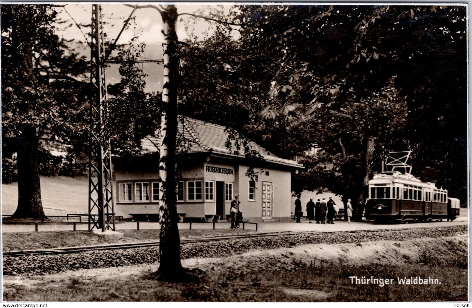 Thüringer Waldbahn , Bahnhof Friedrichroda (Ungebraucht) - Friedrichroda