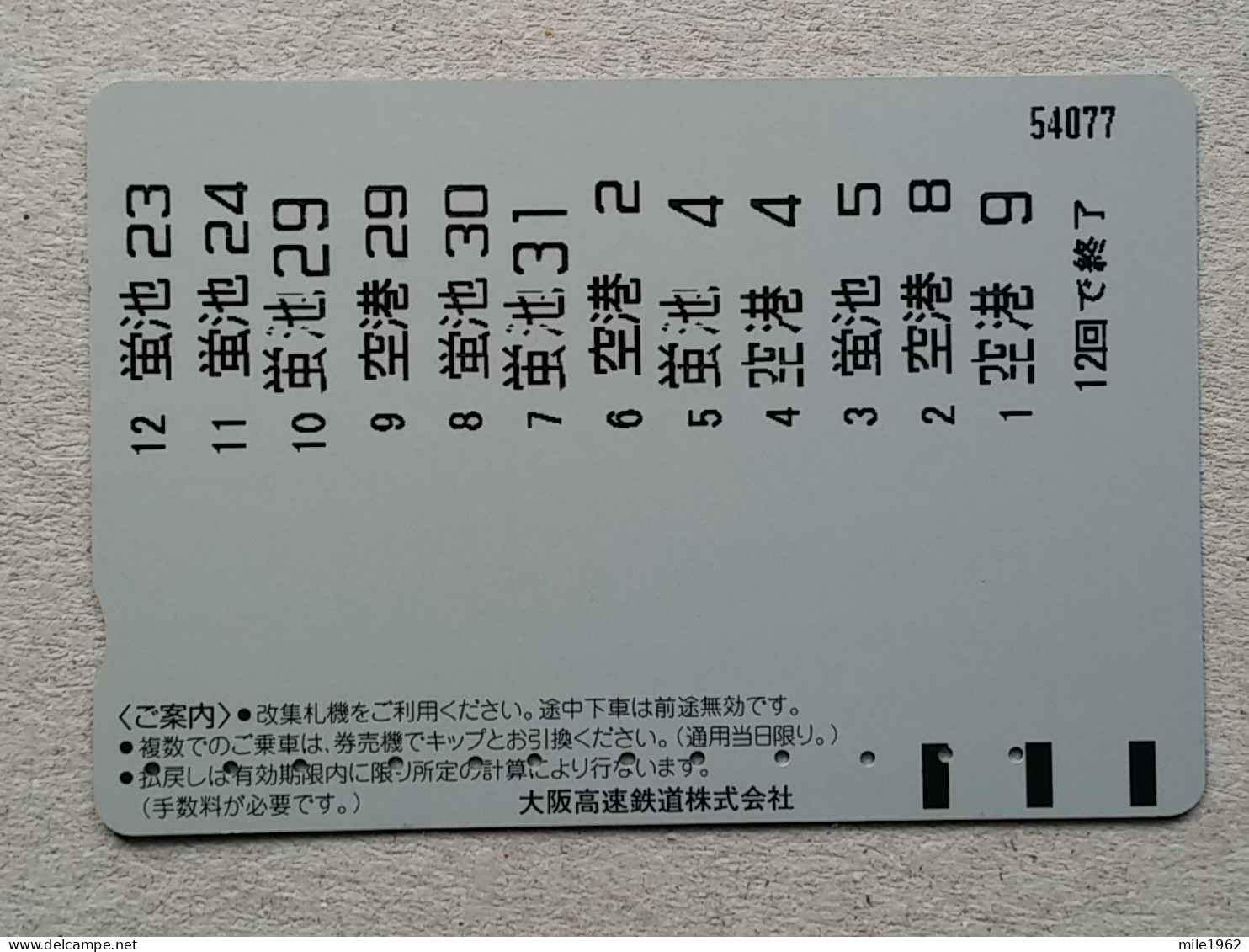 T-555- JAPAN, Japon, Nipon, Carte Prepayee, Prepaid Card, RAILWAY, TRAIN, CHEMIN DE FER - Trains