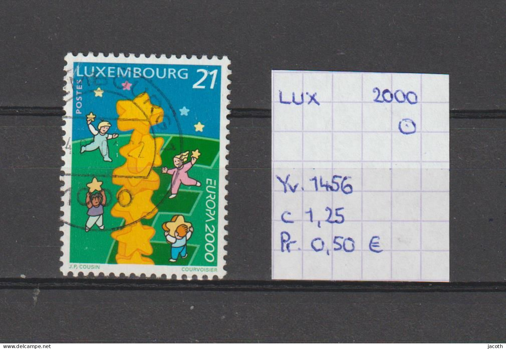 (TJ) Luxembourg 2000 - YT 1456 (gest./obl./used) - Used Stamps