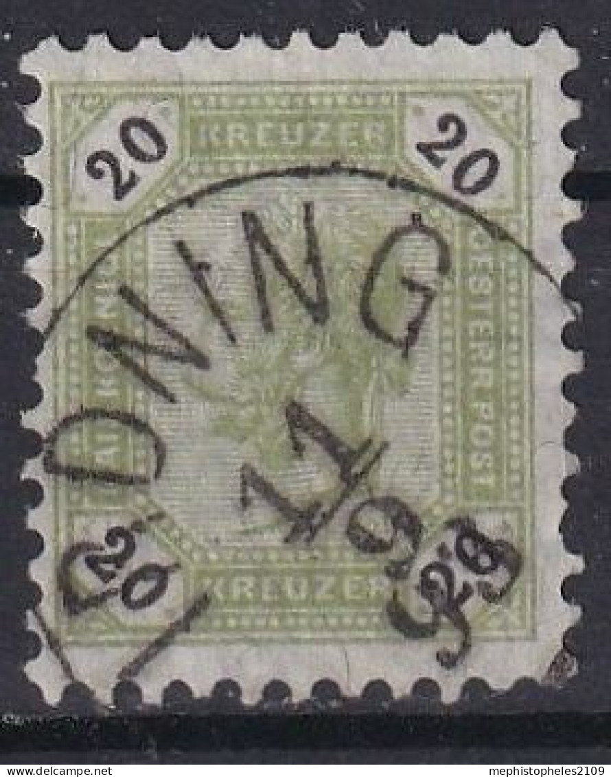 AUSTRIA 1891-96 - Canceled - ANK 63A - Bz 10 - Gebraucht