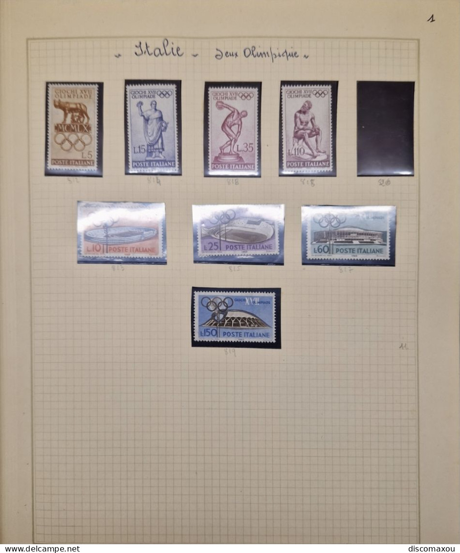 Album De 449 Timbres HONGRIE HUNGARY - 1938 à 1962 - état Neuf - MAGYAR POSTA - Collections