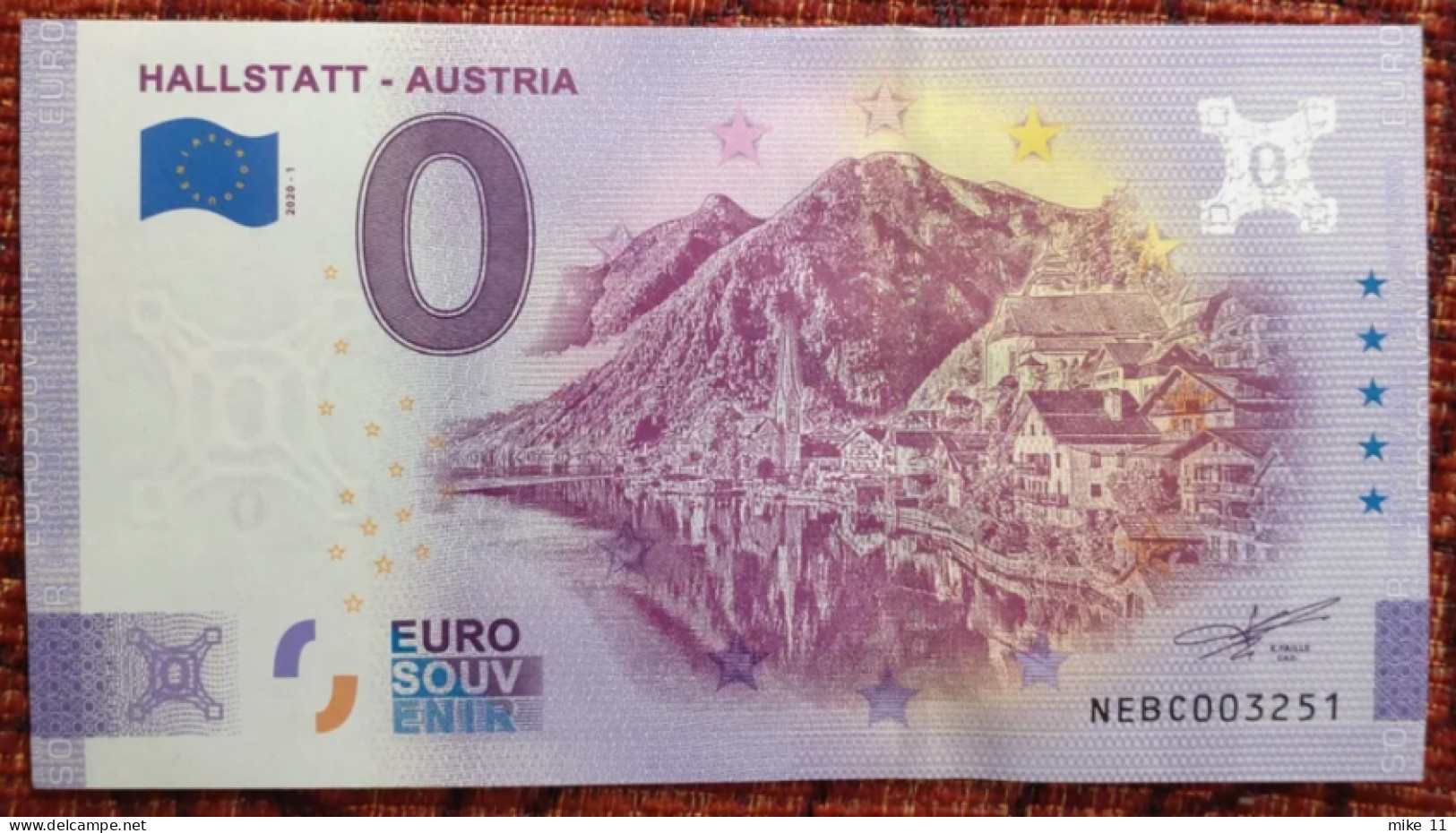 0 Euro Souvenir HALLSTATT - AUSTRIA NEBC 2020-1 Nr. 3251 - Autres - Europe