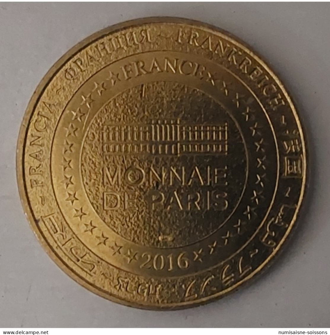 75 - PARIS - ASSEMBLÉE NATIONALE - Monnaie De Paris - 2016 - 2016