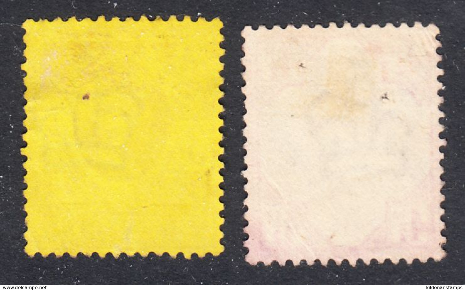 1867-92 Great Britain, Cancelled, Sc# ,SG 202,206 - Used Stamps