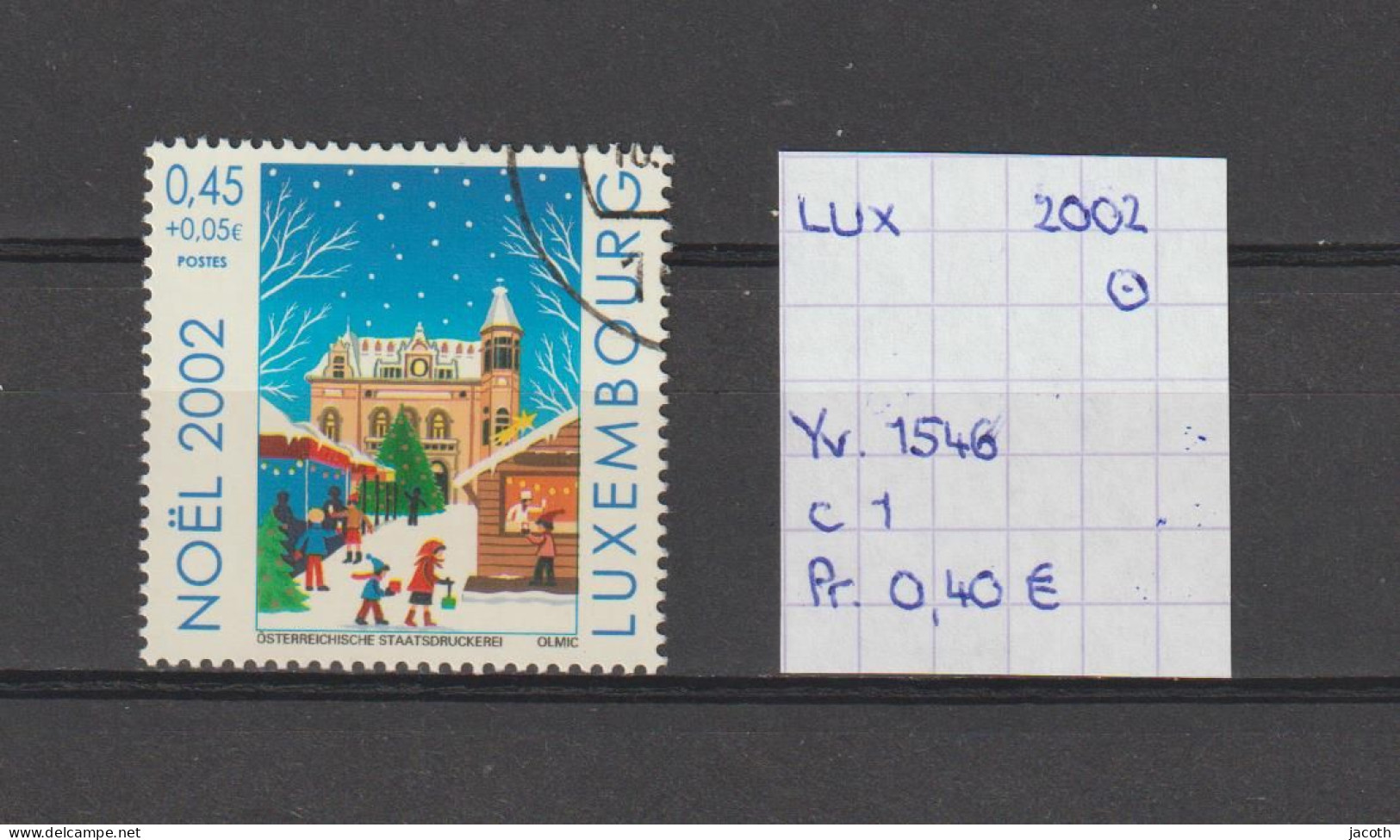 (TJ) Luxembourg 2002 - YT 1546 (gest./obl./used) - Used Stamps