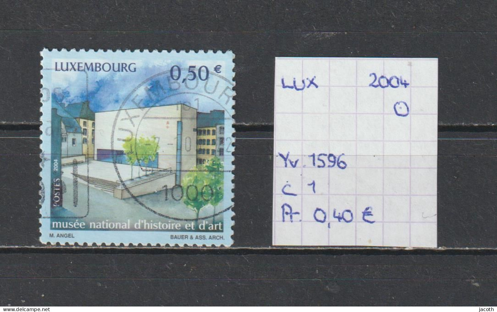 (TJ) Luxembourg 2004 - YT 1596 (gest./obl./used) - Usati