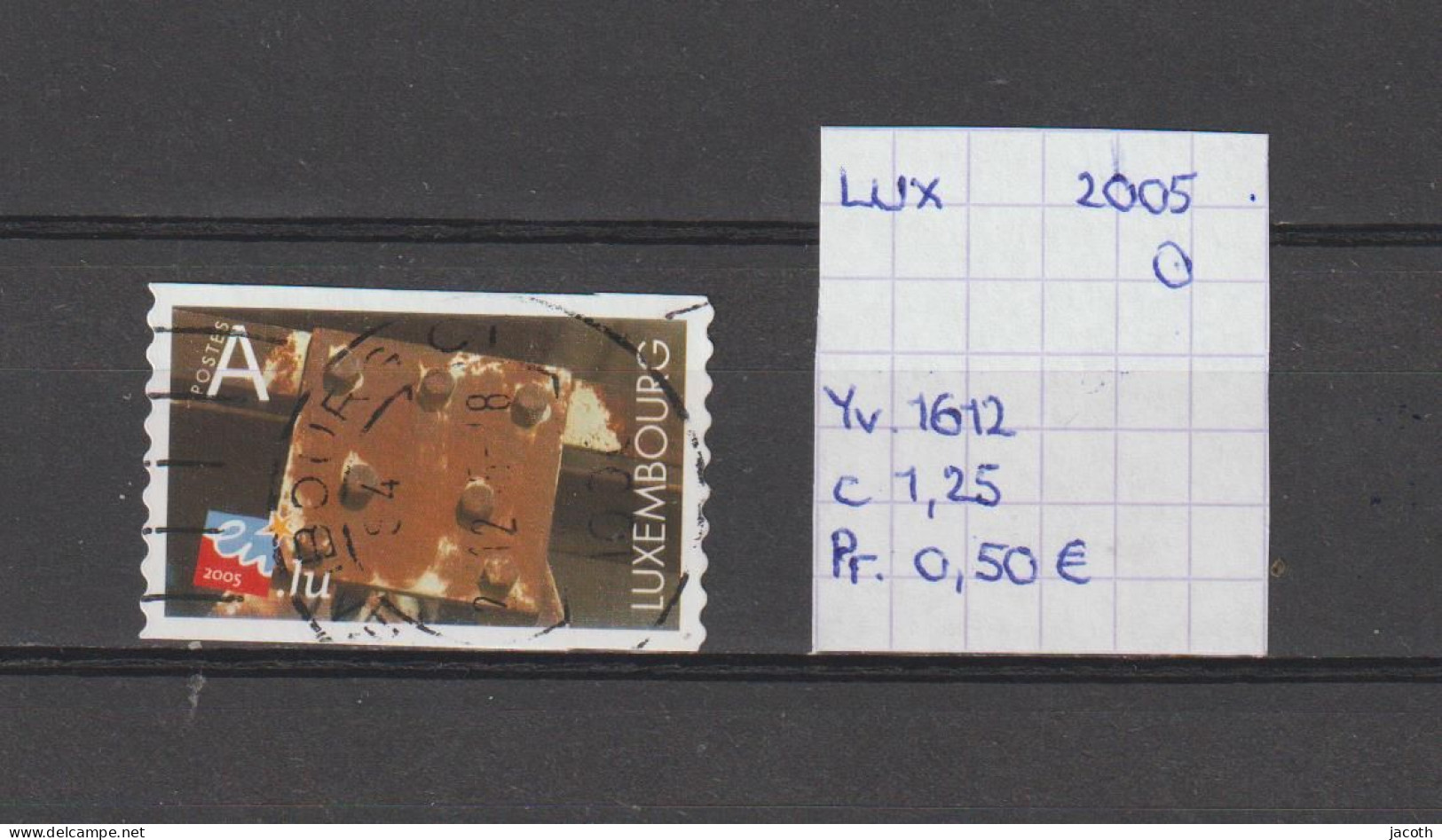 (TJ) Luxembourg 2005 - YT 1612 (gest./obl./used) - Used Stamps