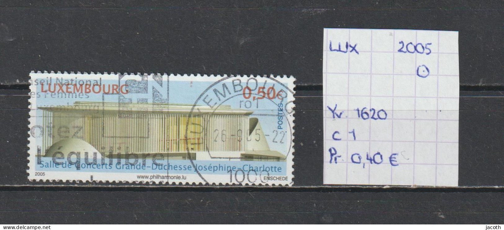(TJ) Luxembourg 2005 - YT 1620 (gest./obl./used) - Gebraucht