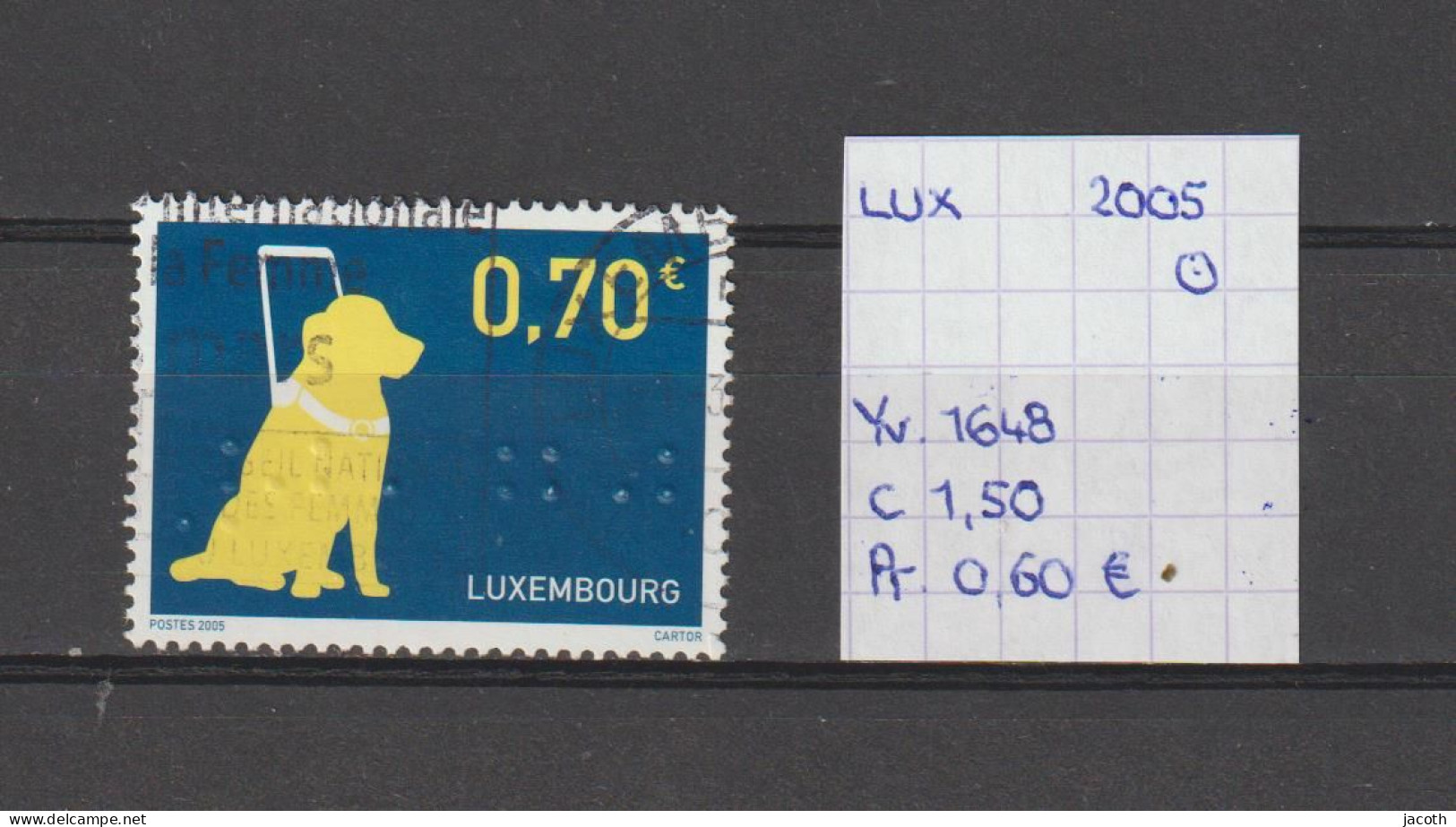 (TJ) Luxembourg 2005 - YT 1648 (gest./obl./used) - Oblitérés