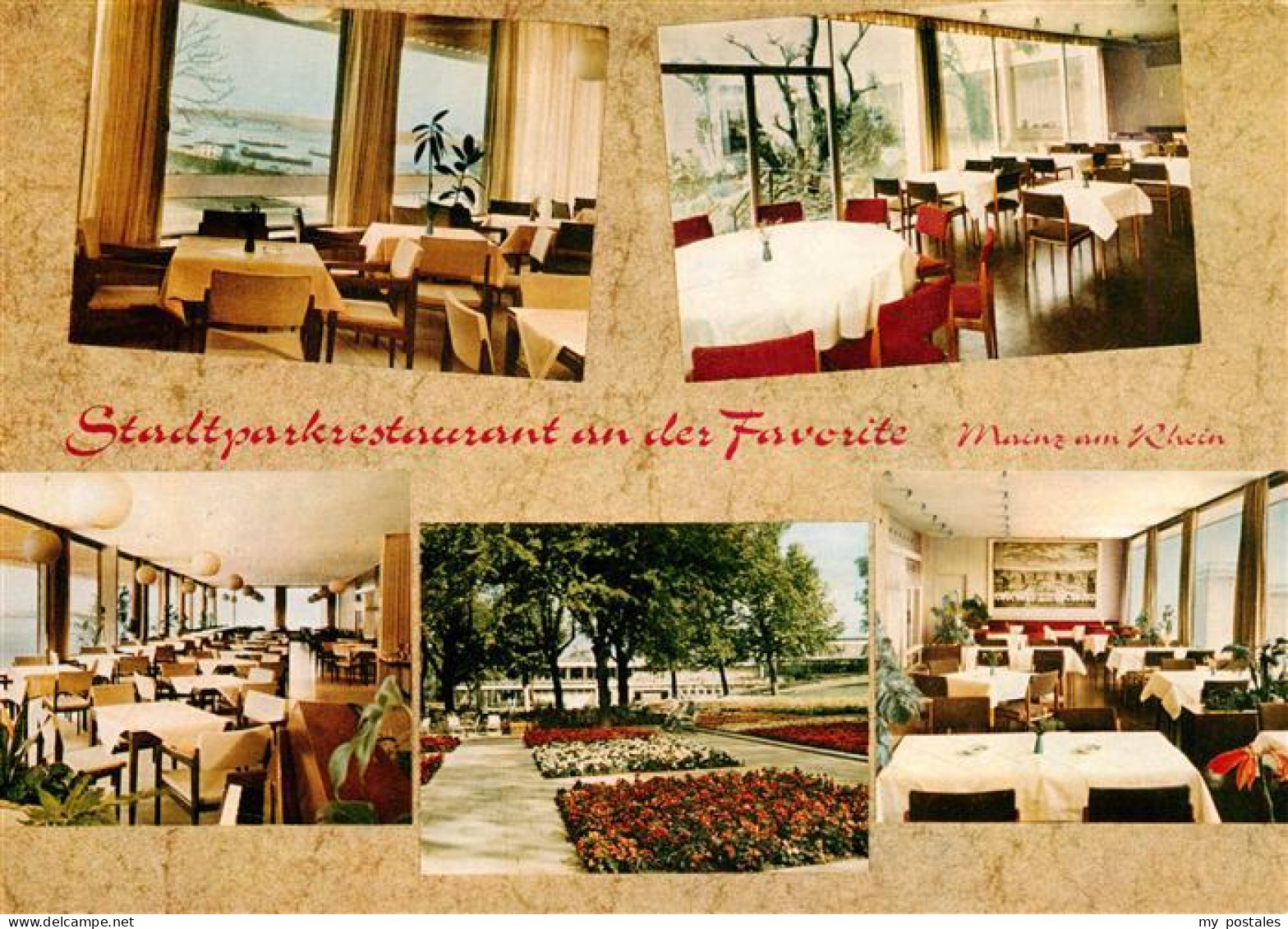 73911593 Mainz  Rhein Stadtparkrestaurant An Der Favorite Gastraeume - Mainz