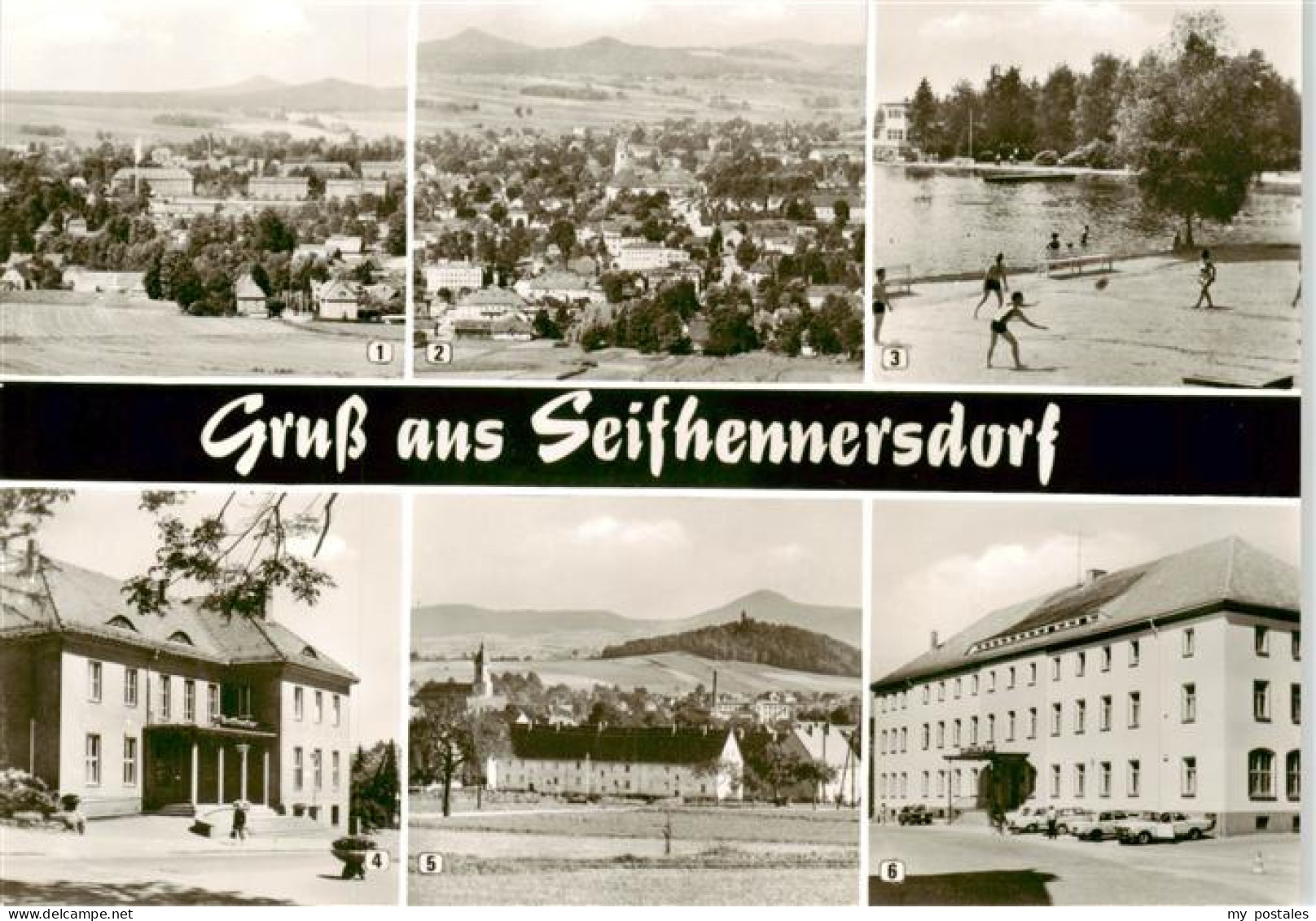 73911461 Seifhennersdorf Teilansichten Waldbad Silberteich Filmtheater Burgsberg - Seifhennersdorf