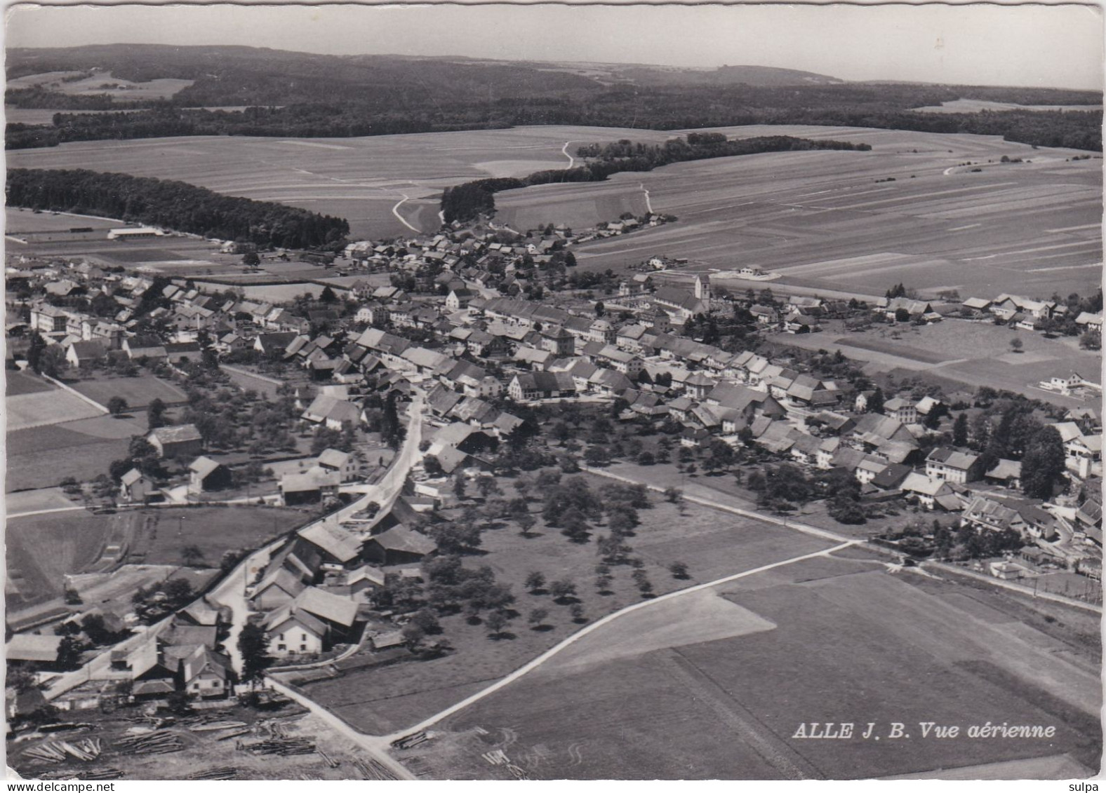 Alle, Vue Aérienne. Format 10 X 15 - Autres & Non Classés