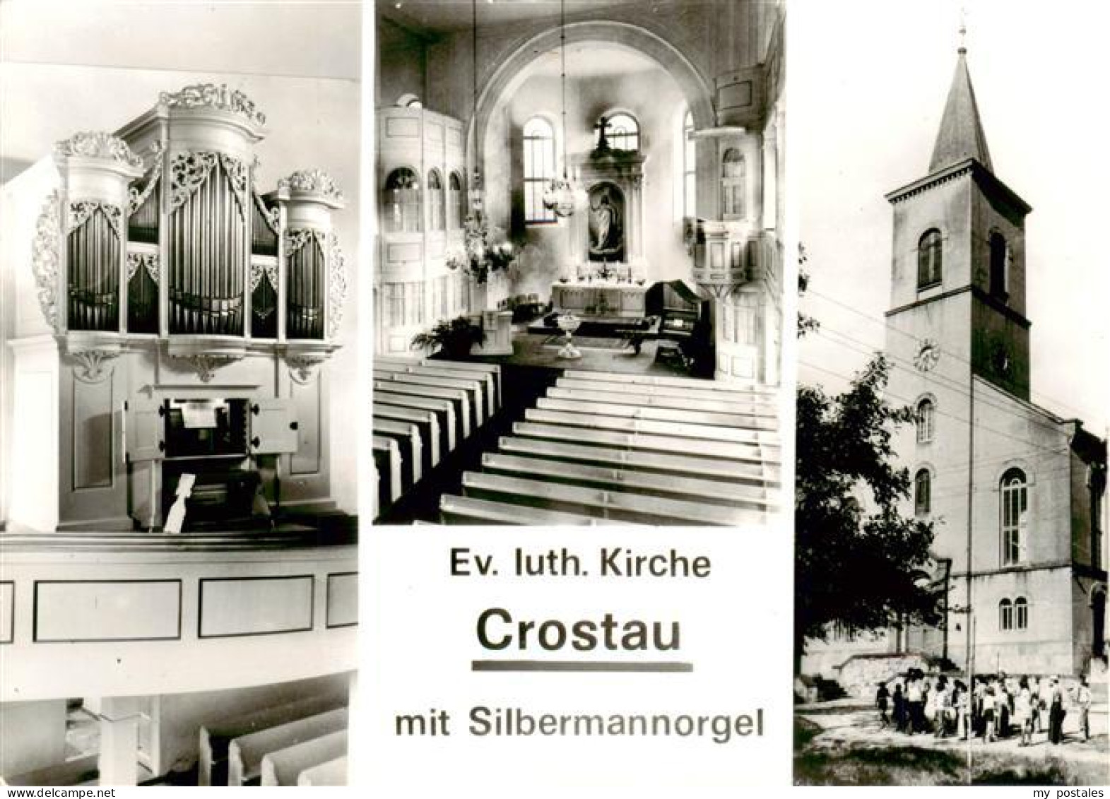 73911424 Crostau Ev Luth Kirche Mit Silbermannorgel - Crostau