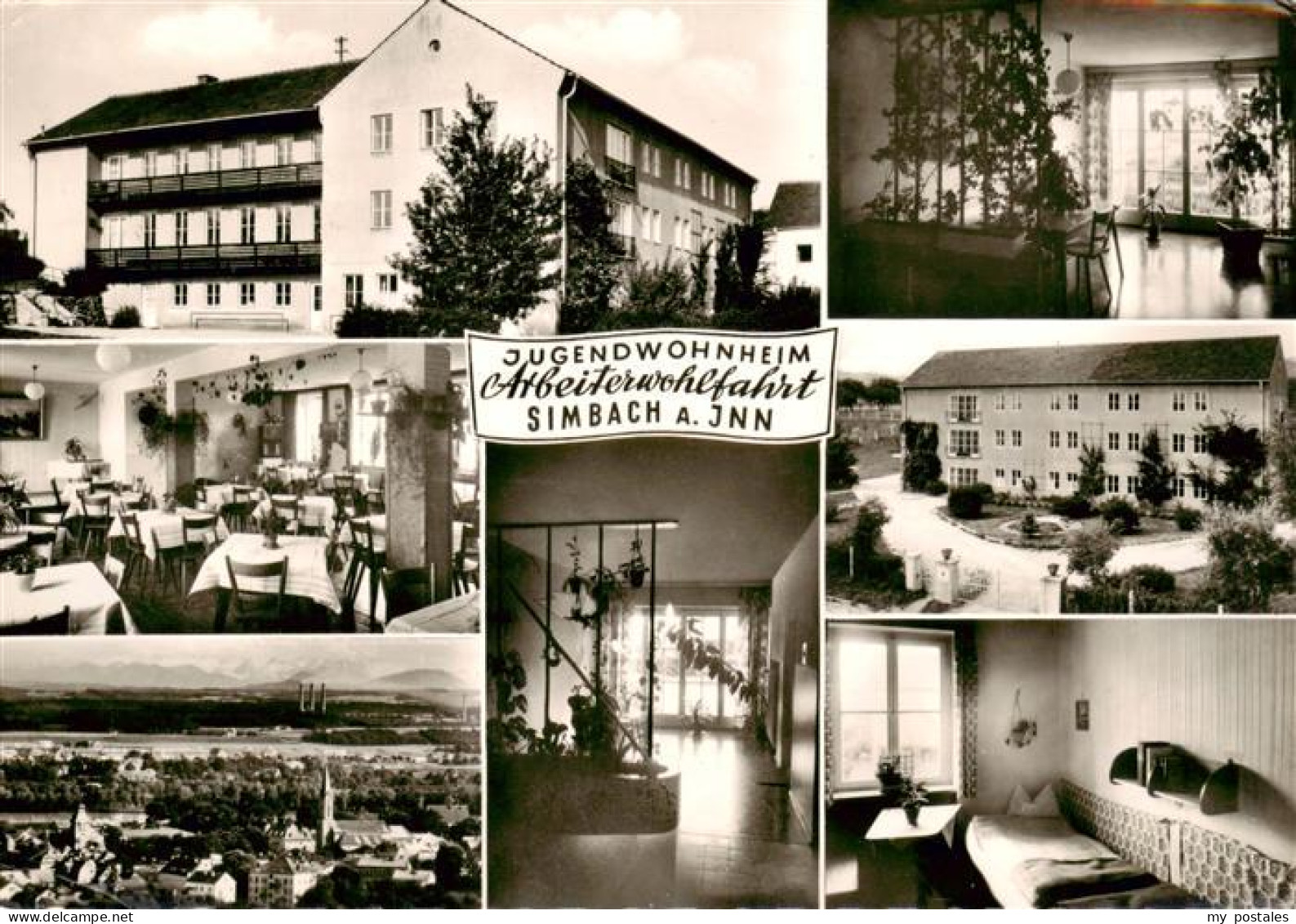 73871807 Simbach Inn Jugendwohnheim Arbeiterwohlfahrt Stadtpanorama Simbach Inn - Simbach