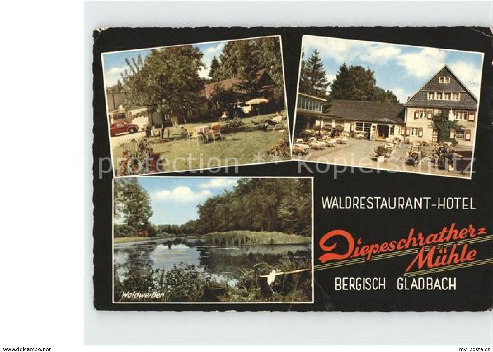 72081066 Bergisch Gladbach Waldrestaurant Hotel Diepeschrather Muehle Waldweiher - Bergisch Gladbach