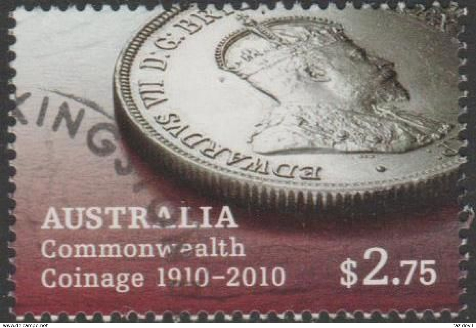 AUSTRALIA - USED 2010 $2.75 Centenary Of First Australian Coinage - One Florin Coin - Usados