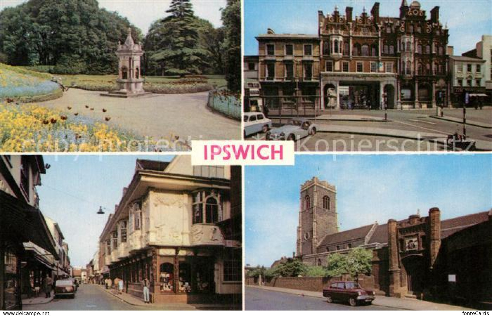 72938691 Ipswich The Arboretum Butter Market And Ancient House Lloyds Avenue Wol - Otros & Sin Clasificación