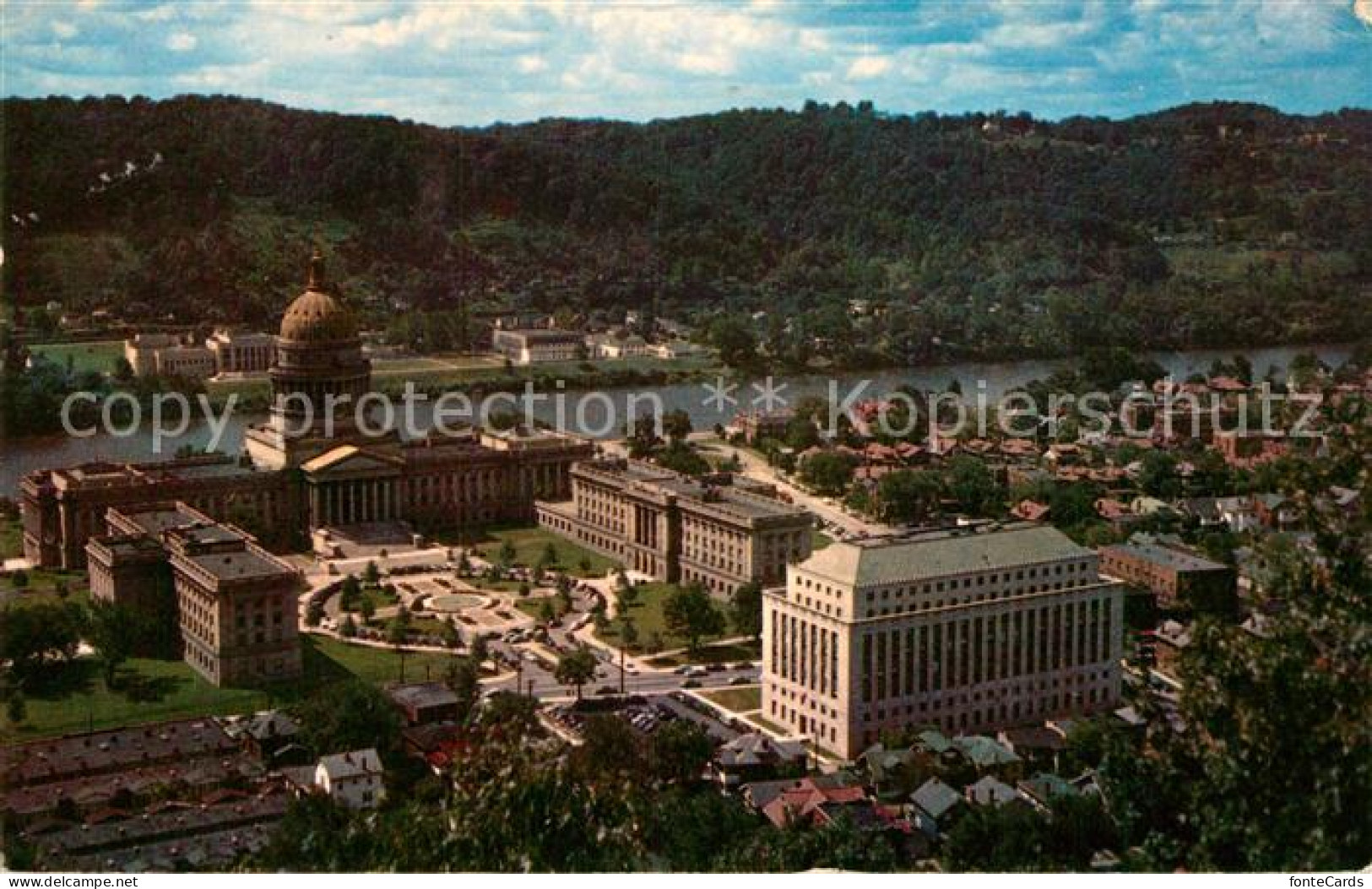 72925421 Charleston_West_Virginia State Capitol Morris Harvey Gollege  - Sonstige & Ohne Zuordnung