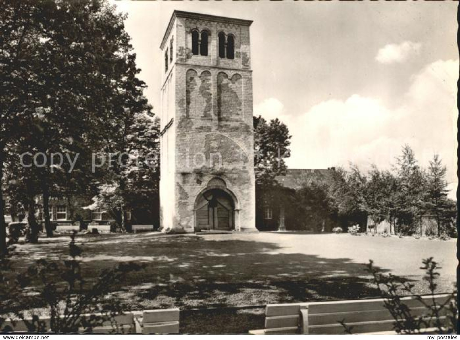 72073767 Buederich Duesseldorf Alter Kirchturm Buederich Duesseldorf - Meerbusch