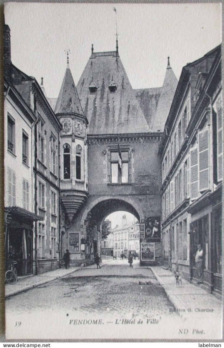 FRANCE VENDOME LOIR VALLEY HOTEL DE VILLE TOWN HALL CARTE POSTALE ANSICHTSKARTE POSTCARD CARD KARTE CARTOLINA POSTKARTE - Brumath