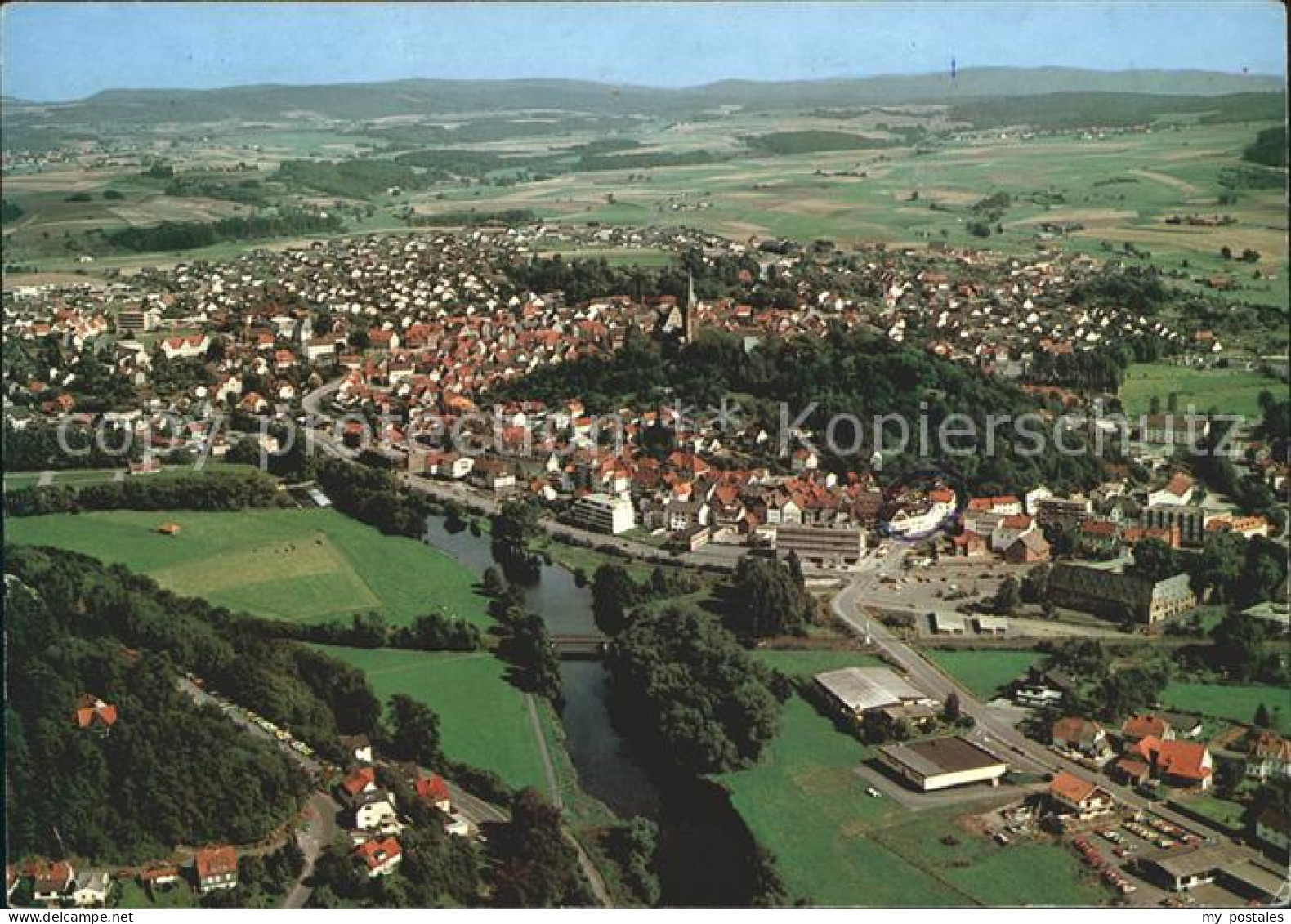 72064885 Frankenberg Eder Historische Stadt Fliegeraufnahme Frankenberg - Frankenberg (Eder)