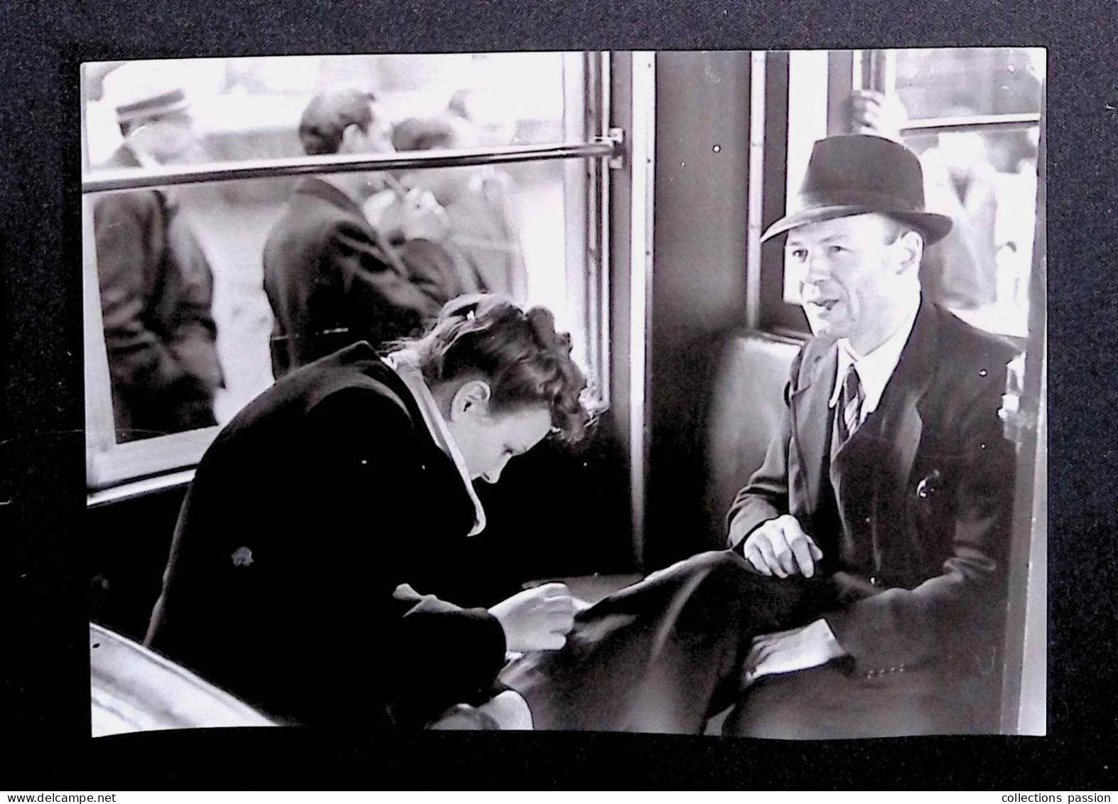 Photographie, Célébrité,  Train, Frais Fr 1.70e - Beroemde Personen