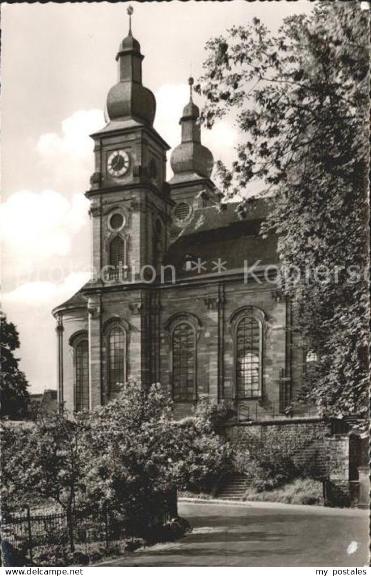 72062930 Amorbach Miltenberg Stadtpfarrkirche  - Amorbach