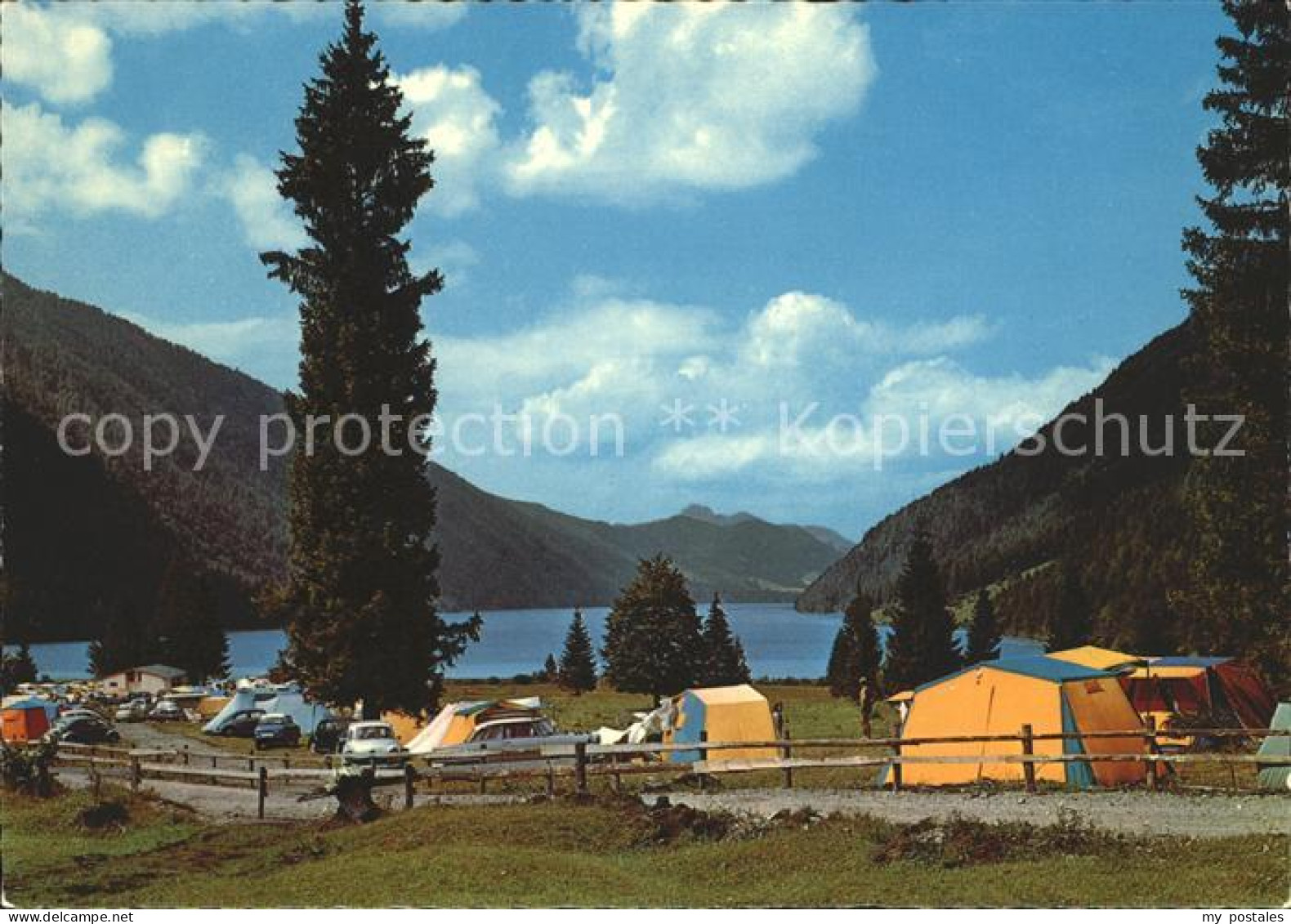 72057205 Weissensee Kaernten Camping Badesee Alpenpanorama Weissensee - Weissensee