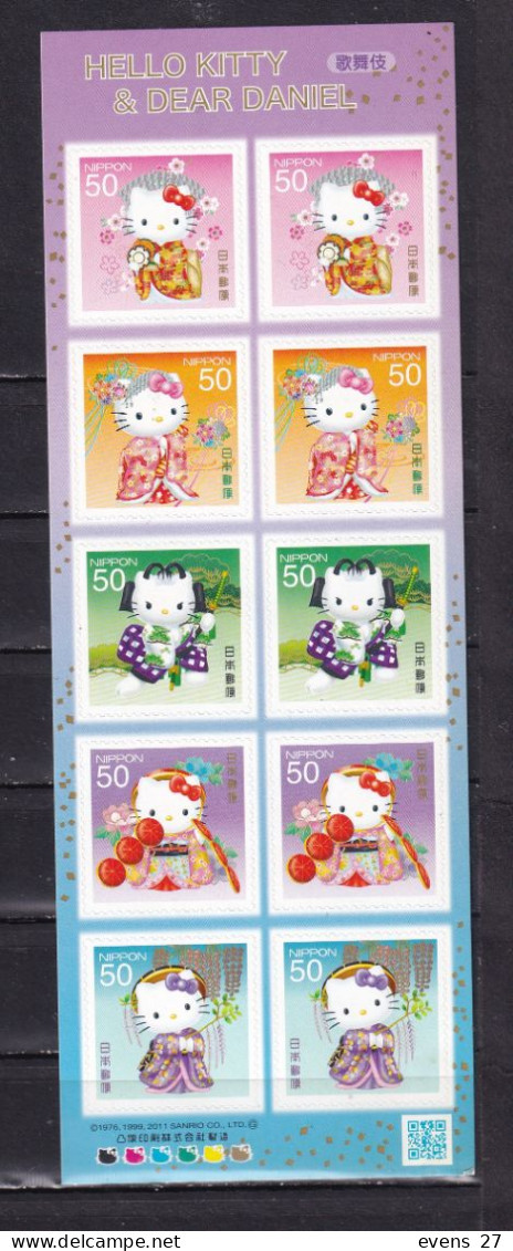 JAPAN-2010---  HELLO KITTY DEAR DANIEL --- SHEET.MNH. - Blocks & Kleinbögen