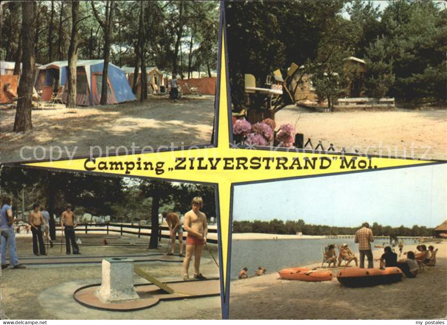 72051039 Mol Camping Zilverstrand Minigolf Schwimmbad Mol - Merksplas