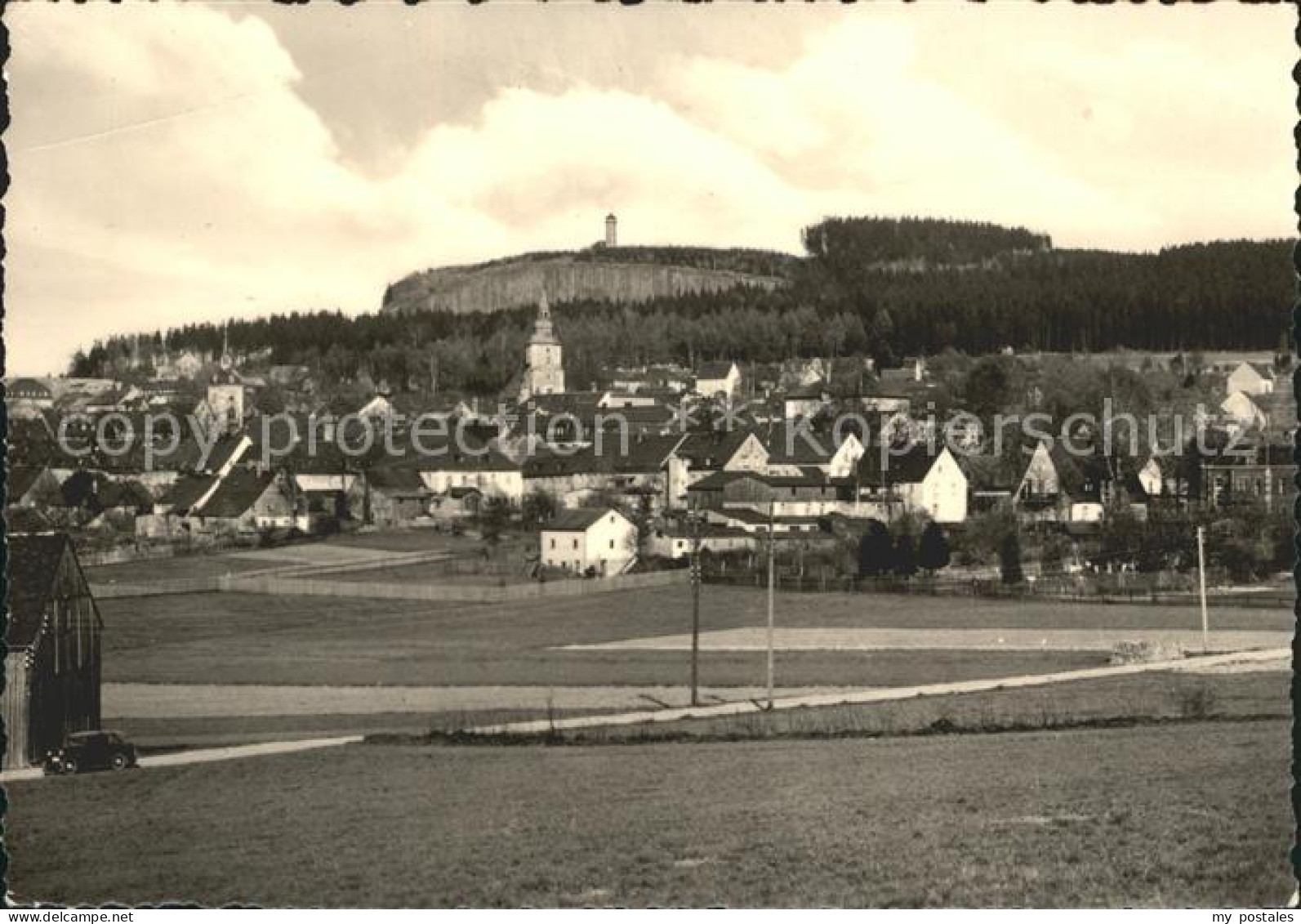 72046632 Scheibenberg Ortsansicht Mit Dem Scheibenberg Scheibenberg - Scheibenberg