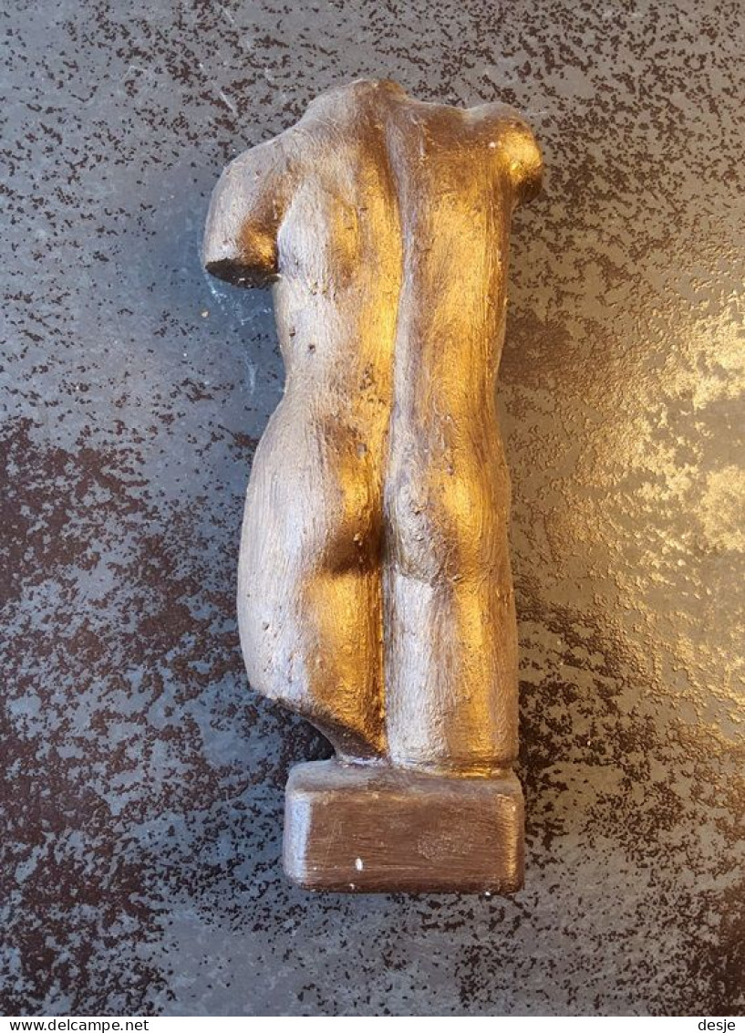 Beeld Torso Van Een Man - Stone & Marble