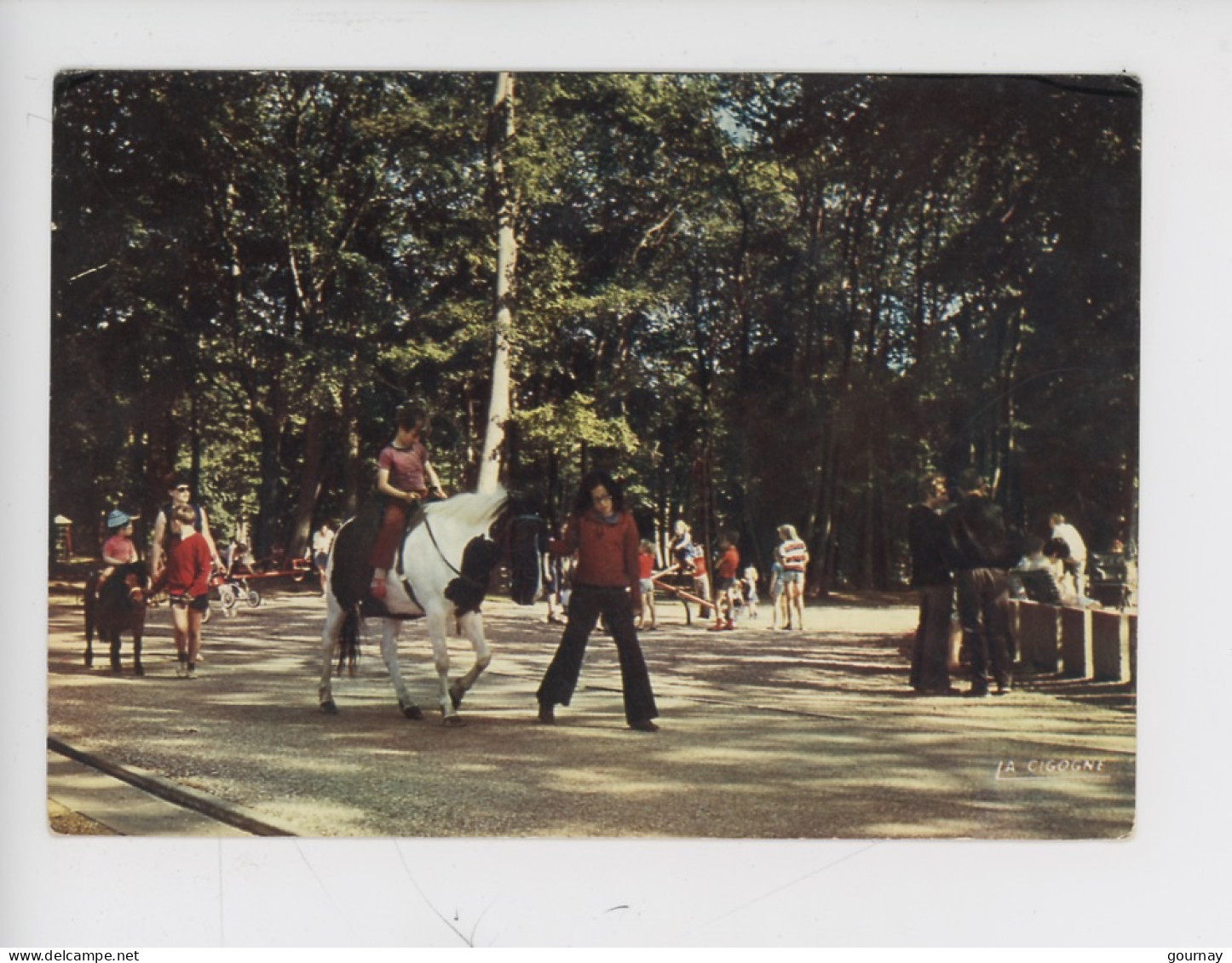 Le Havre : Forêt De Montgeon, Les Jeux Des Enfants, Promenade à Cheval Poney (n°297 Cigogne) - Forêt De Montgeon