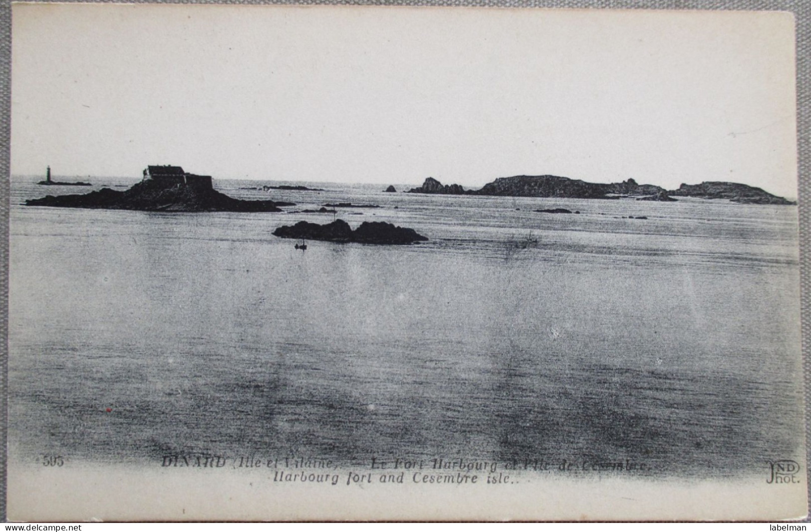 FRANCE BRITTANY DINARD VILAINE HARBOUR PORT CARTE POSTALE ANSICHTSKARTE POSTCARD CARD CARTOLINA POSTKARTE - Brumath